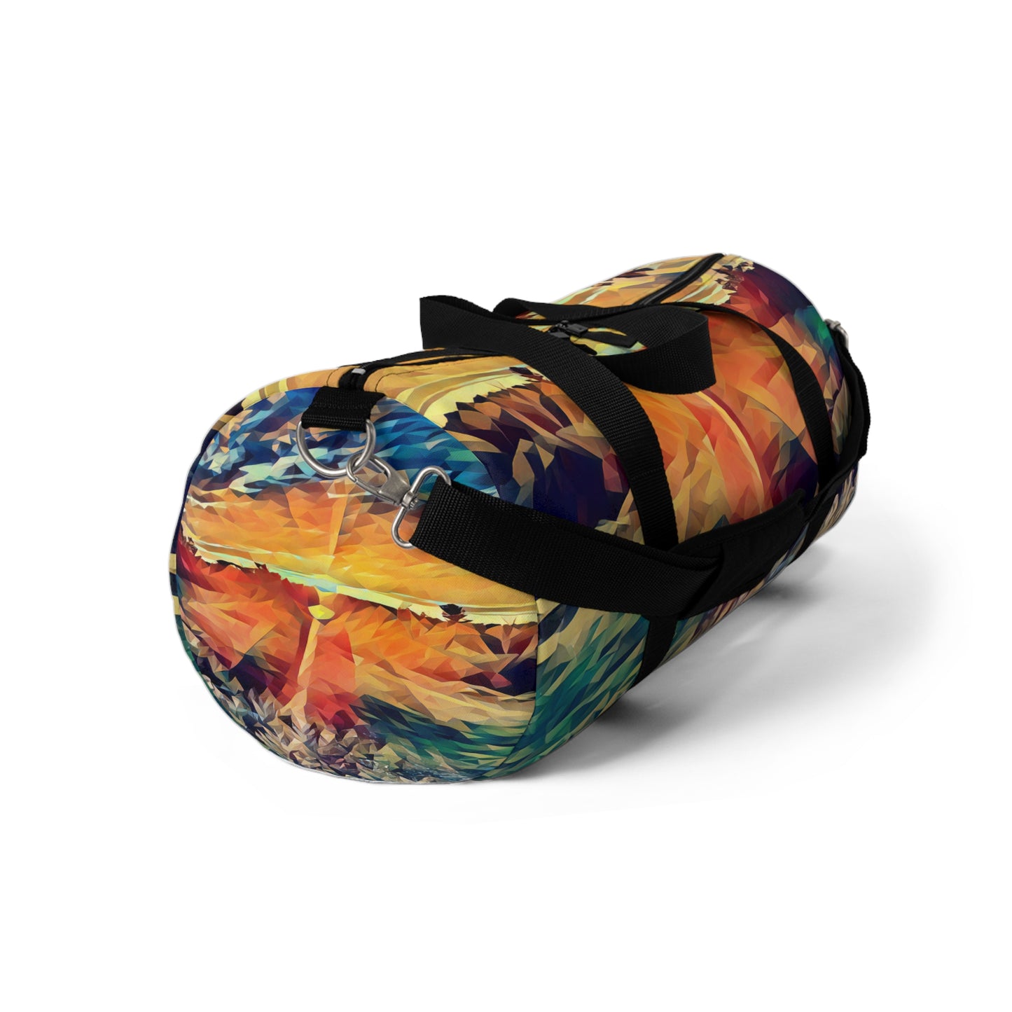 Custom Duffel Bag available in two sizes from the Sunset Series at Intriguing Vistas