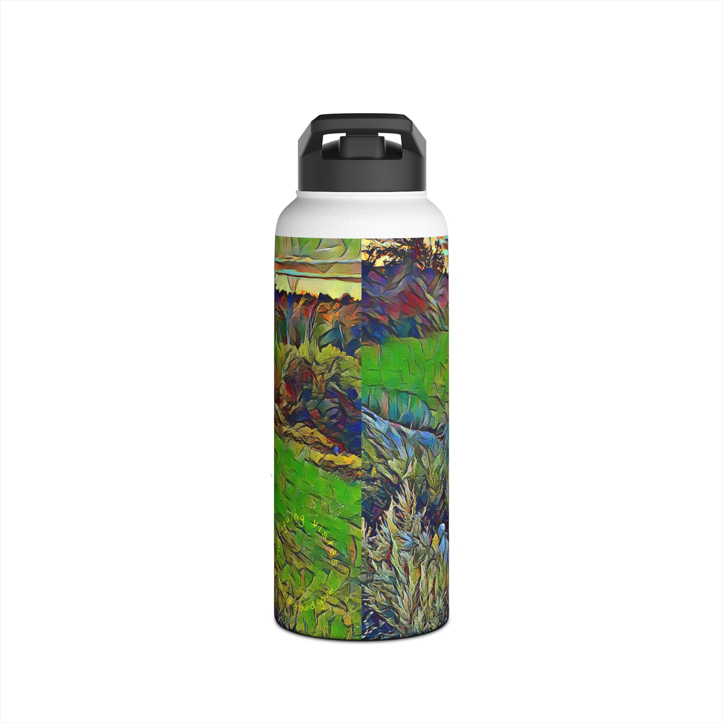 Intriguing Vistas™ Sunset Series Stainless Steel Water Bottle, Standard Lid