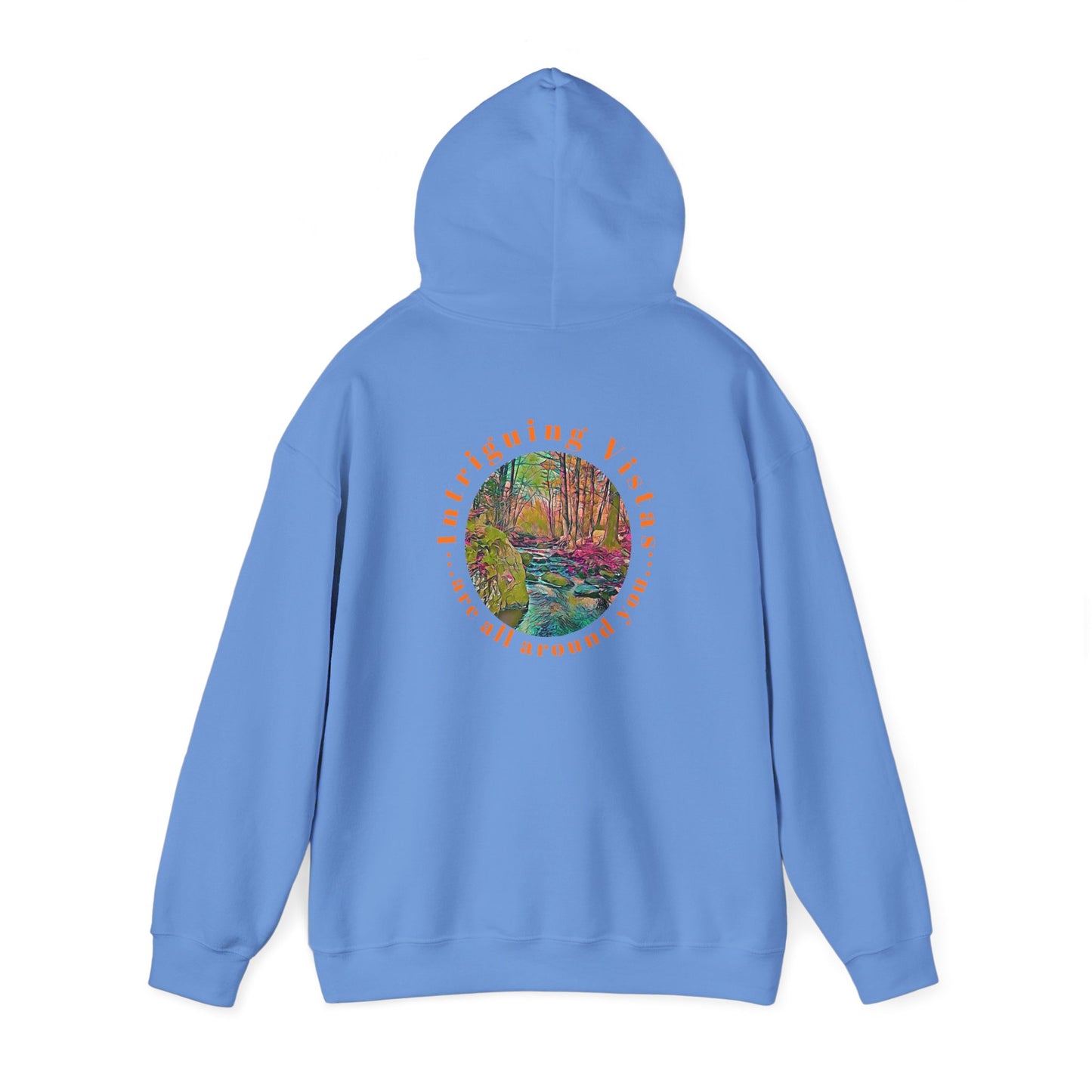 Gildan 18500 Unisex Adult Heavy Blend Crewneck Hooded Sweatshirt from the Sunset Series at Intriguing Vistas