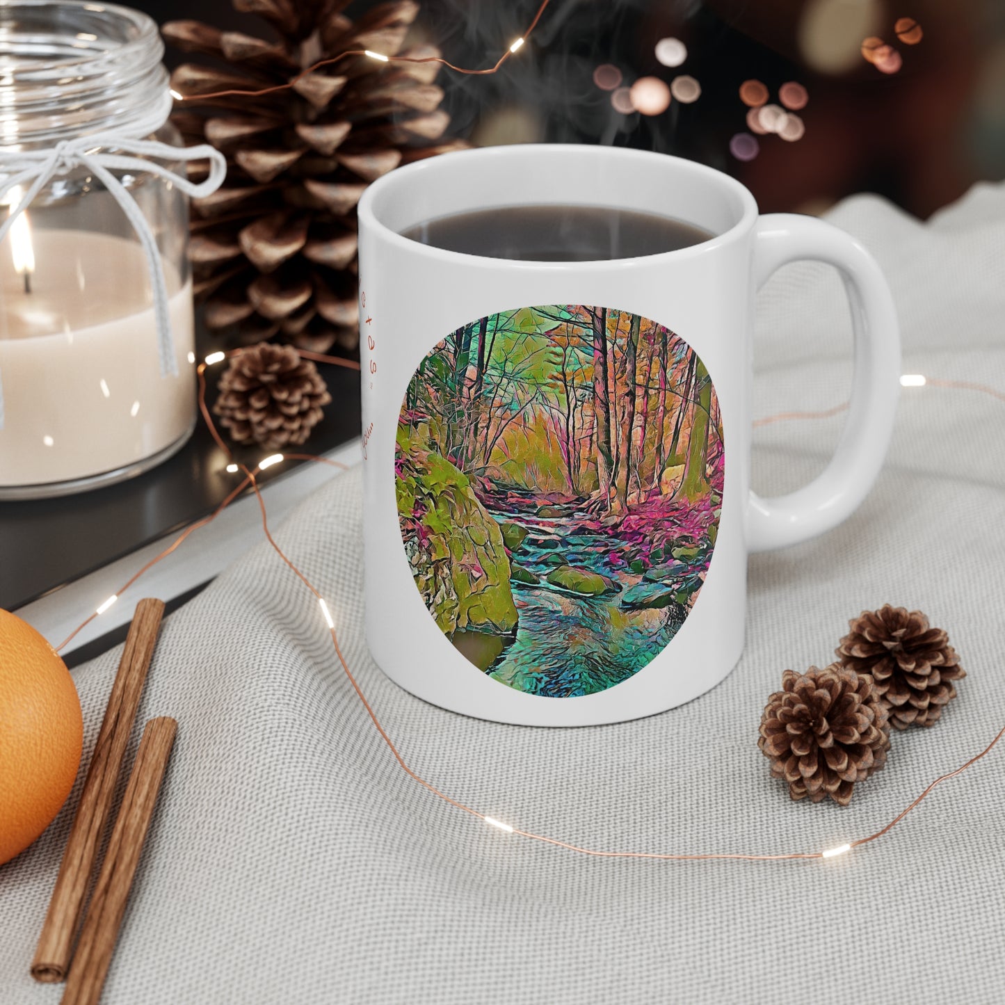 Intriguing Vistas™ Scenery Series Ceramic Mug 11oz