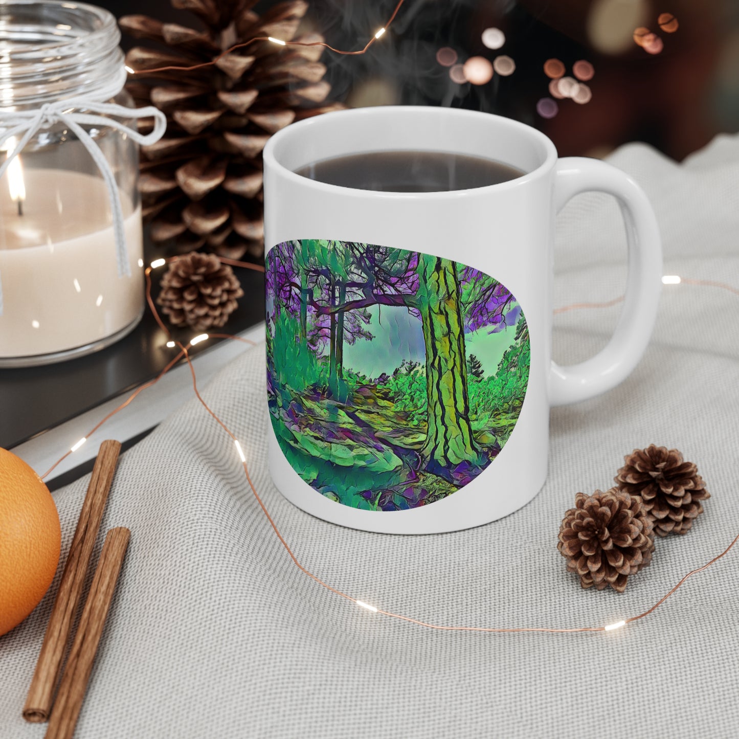 Intriguing Vistas™ Scenery Series Ceramic Mug 11oz