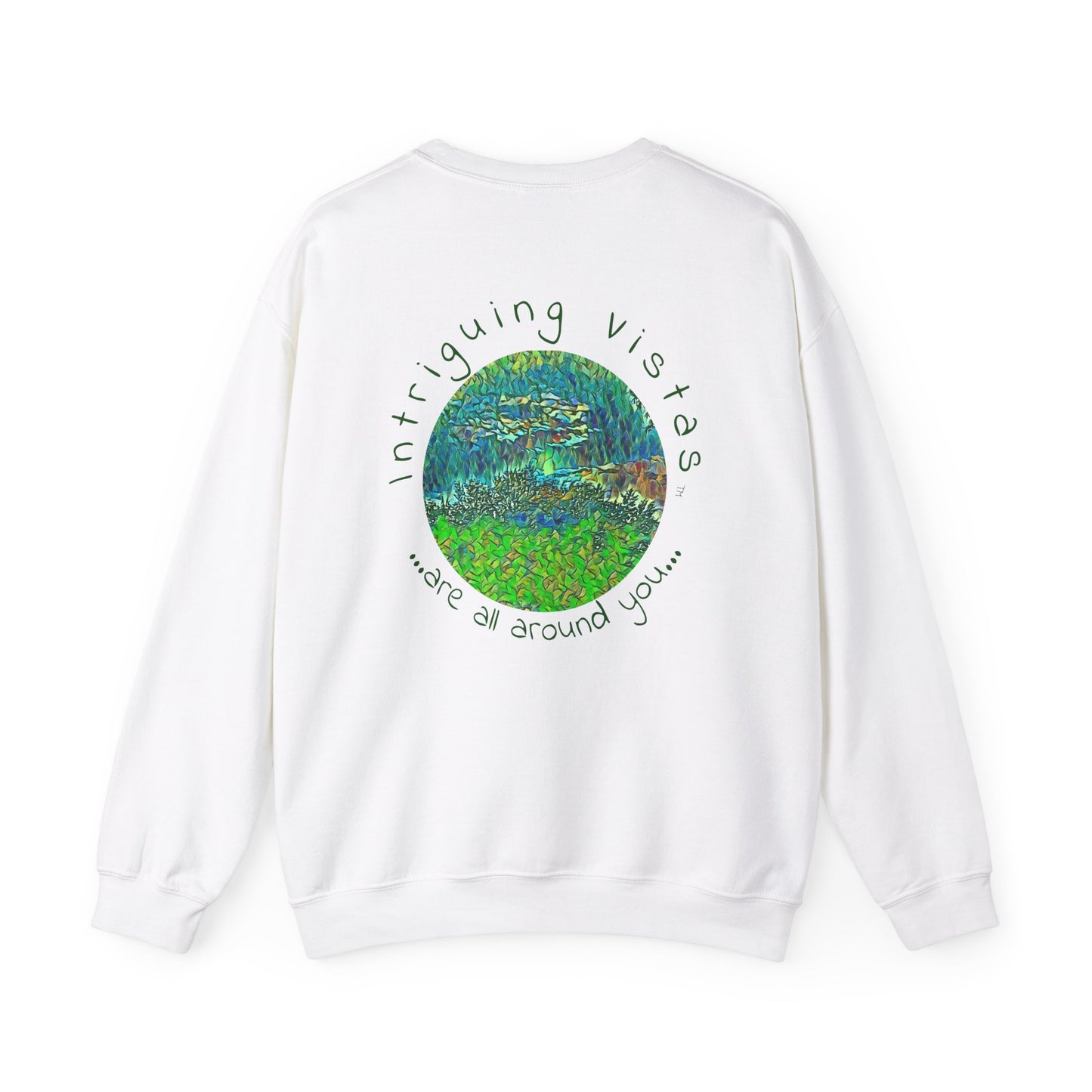 Gildan 18000 Unisex Adult Heavy Blend Crewneck Sweatshirt from the Scenery Series at Intriguing Vistas