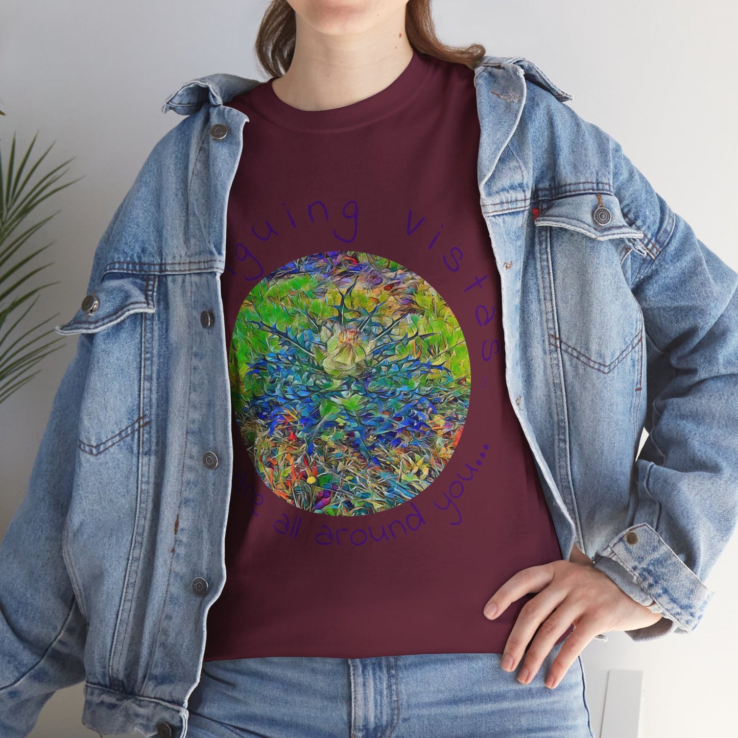 Intriguing Vistas™ Scenery Series Unisex Heavy Cotton Tee