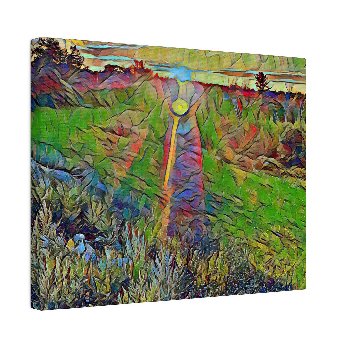 Intriguing Vistas™ Sunset Series Matte Canvas Print in 12 Horizontal Sizes!!