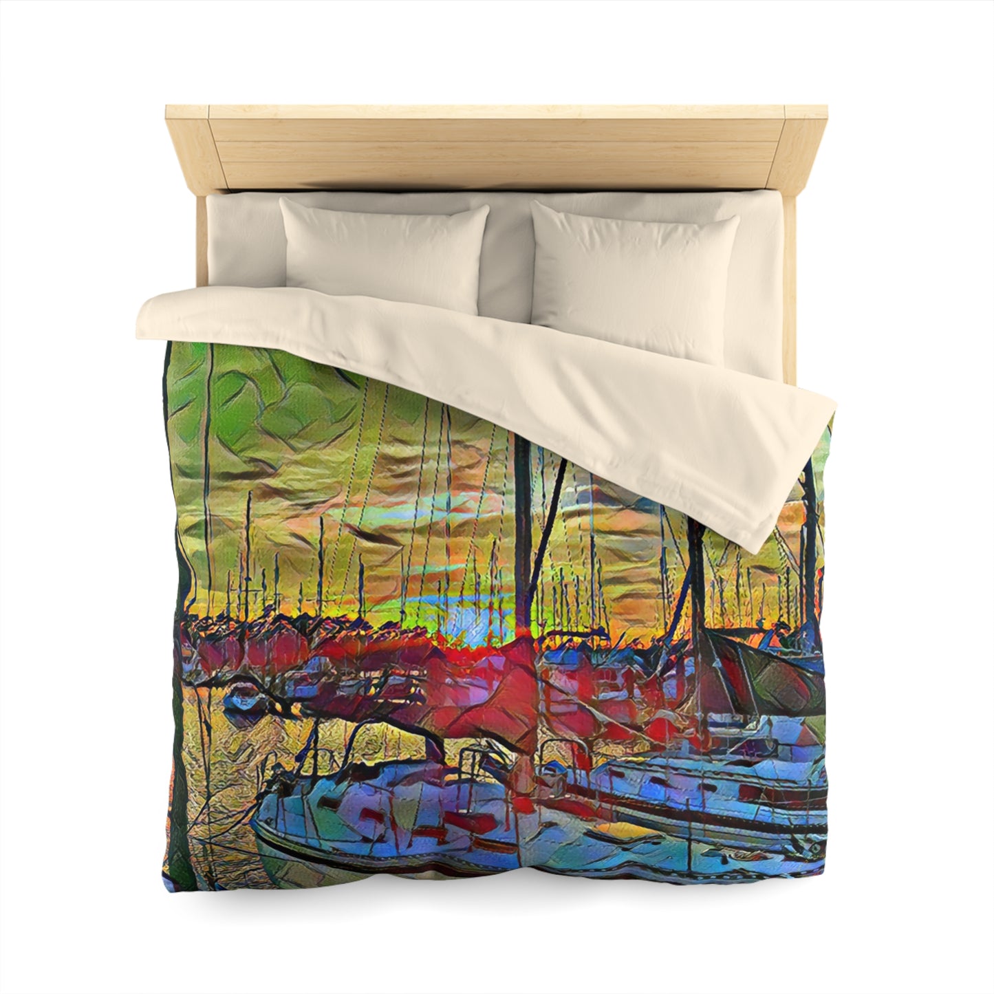 Intriguing Vistas™ Nautical Series Duvet Cover