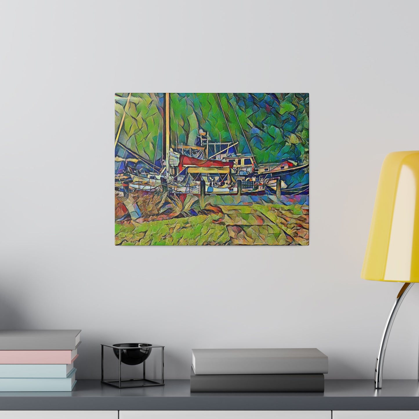 Canvas Print in Multiple Landscape Sizes from the Nautical Series at Intriguing Vistas