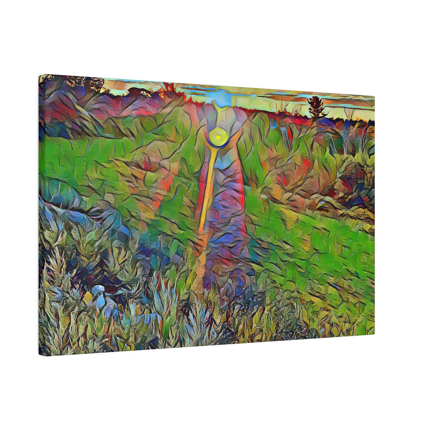 Canvas Art Print in Multiple Landscape Sizes from the Sunset Series at Intriguing Vistas