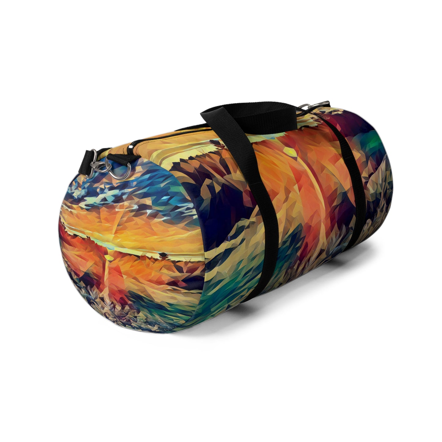 Custom Duffel Bag available in two sizes from the Sunset Series at Intriguing Vistas