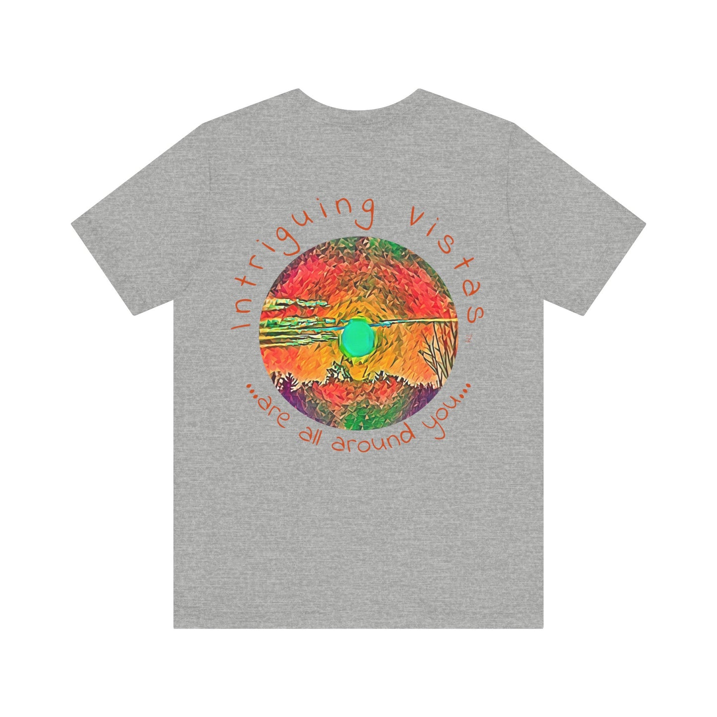 Intriguing Vistas™ Sunset Series Unisex Jersey Short Sleeve Tee