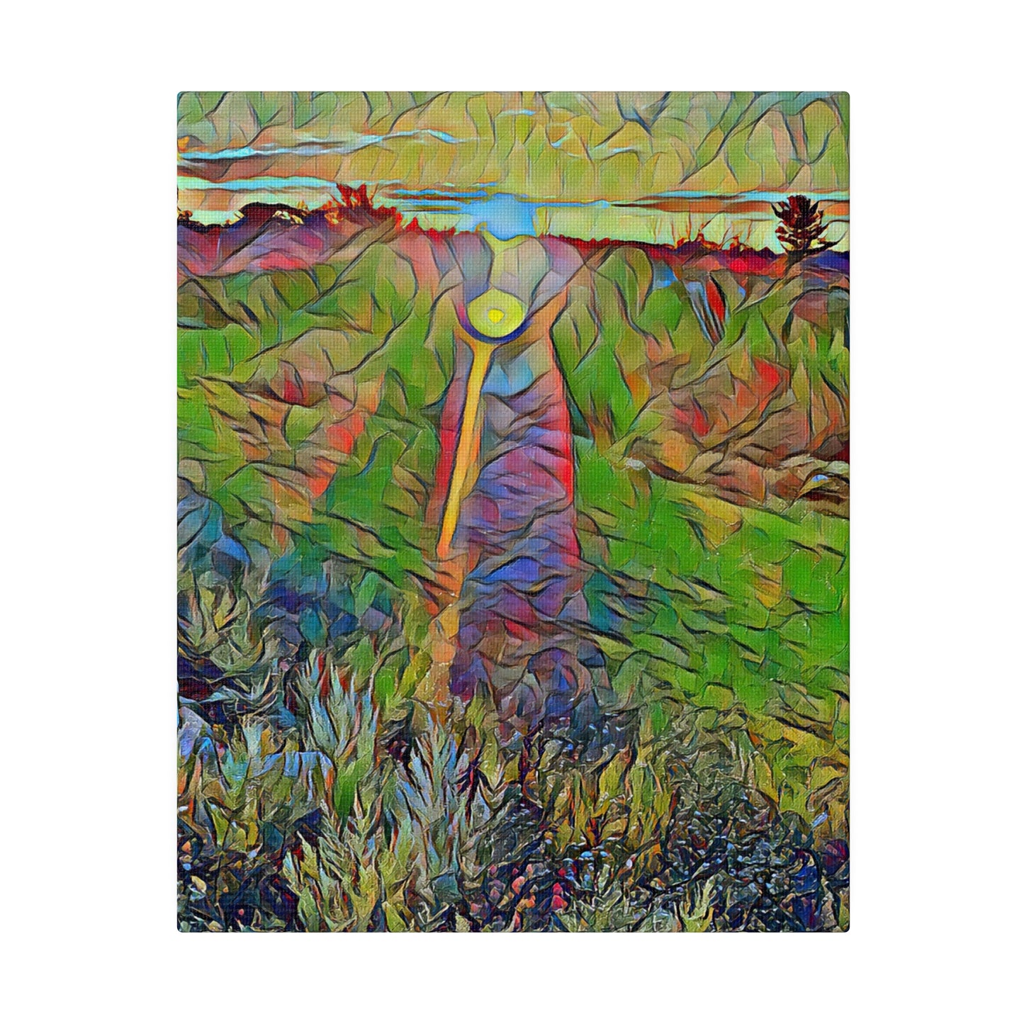 Canvas Print in Multiple Portrait Sizes from the Sunset Series at Intriguing Vistas