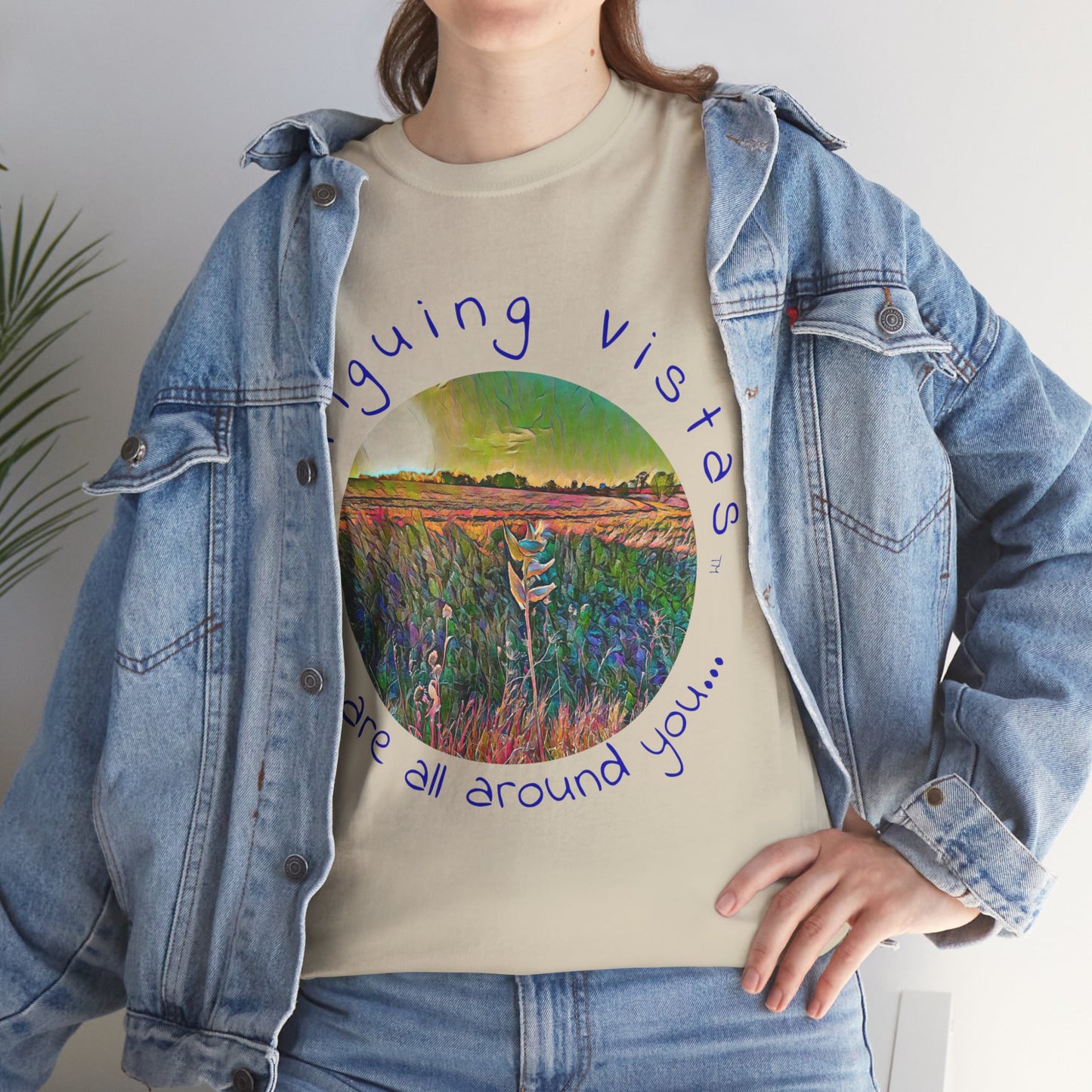 Intriguing Vistas™ Scenery Series Unisex Heavy Cotton Tee