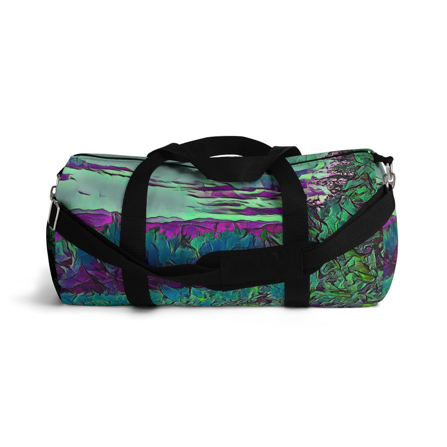 Custom Duffel Bag available in two sizes from the Scenery Series at Intriguing Vistas