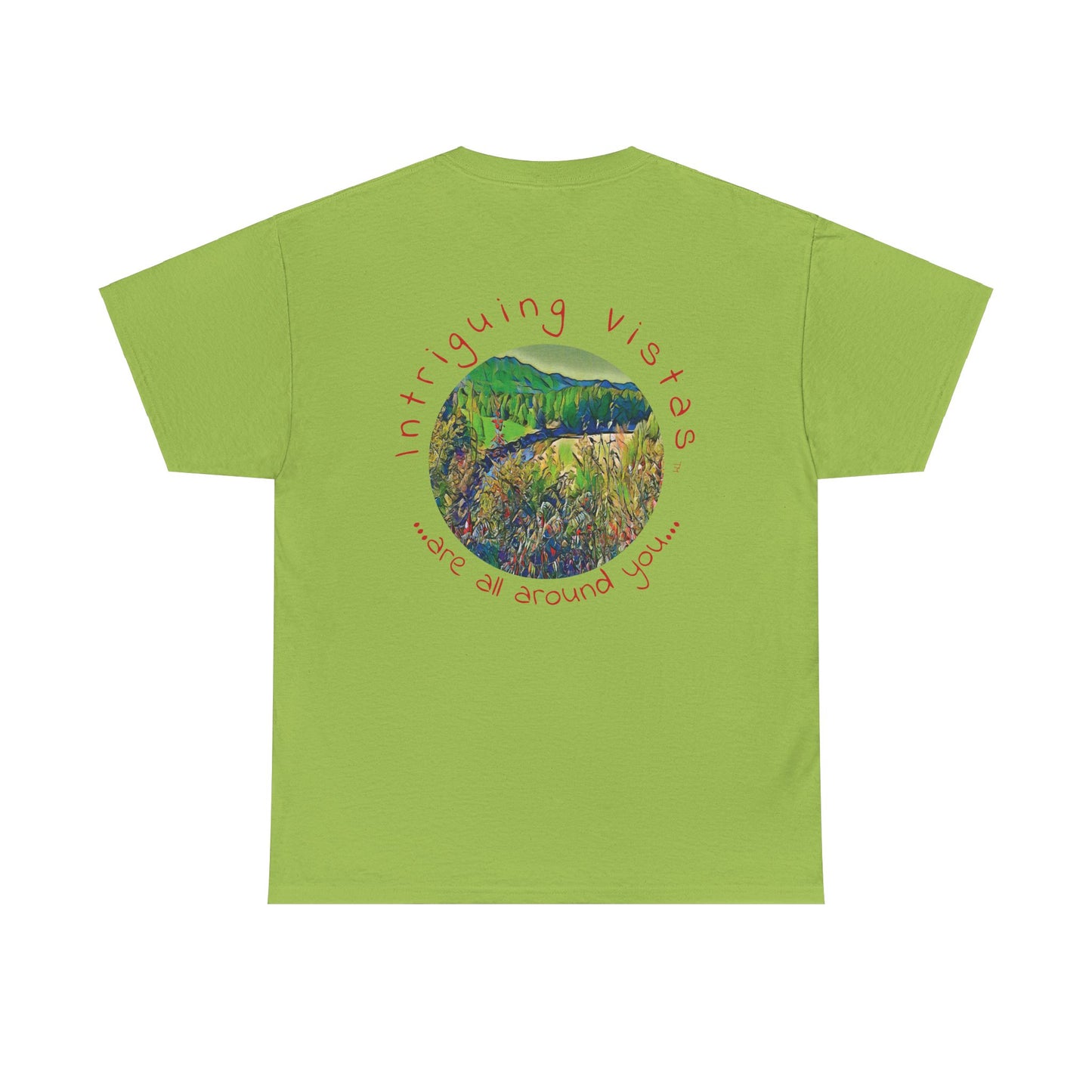 Gildan 5000 Unisex Adult Heavy Cotton Tee from the Scenery Series at Intriguing Vistas