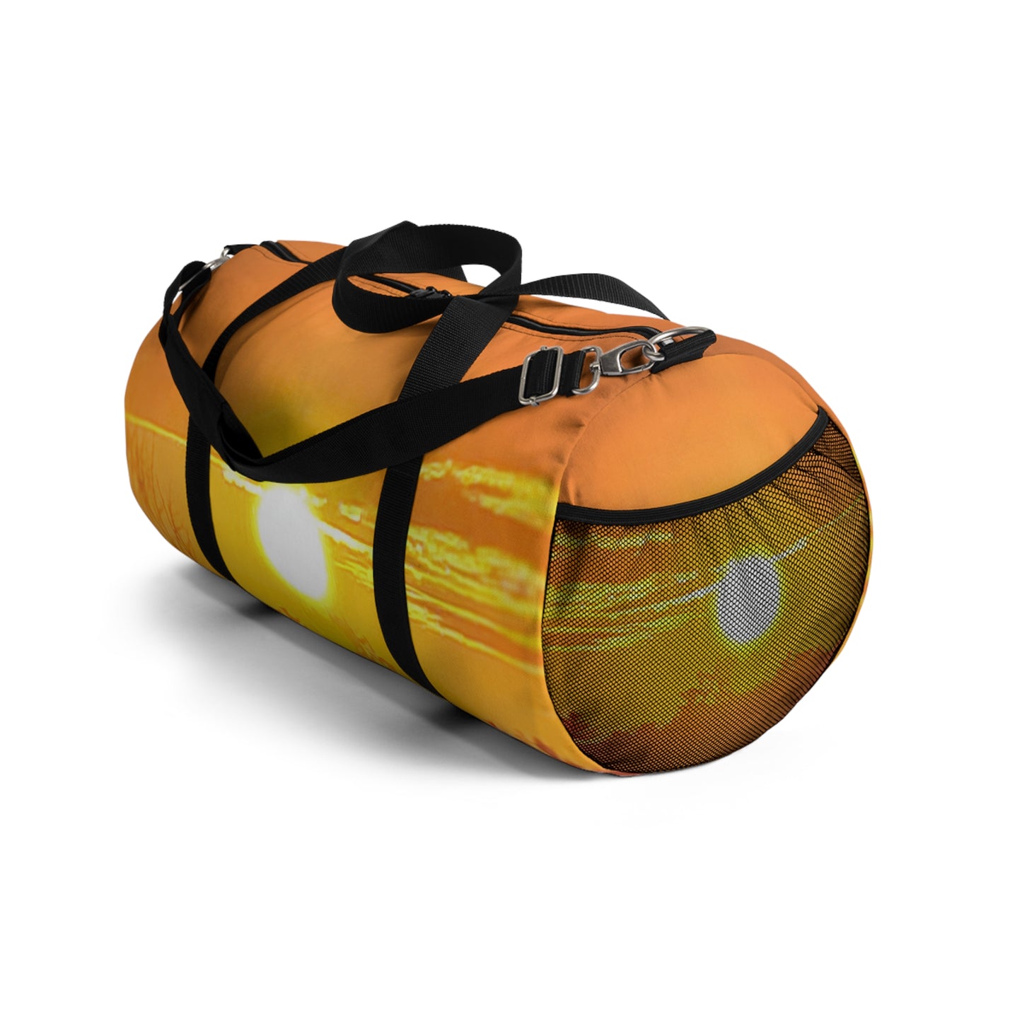 Custom Duffel Bag available in two sizes from the Sunset Series at Intriguing Vistas