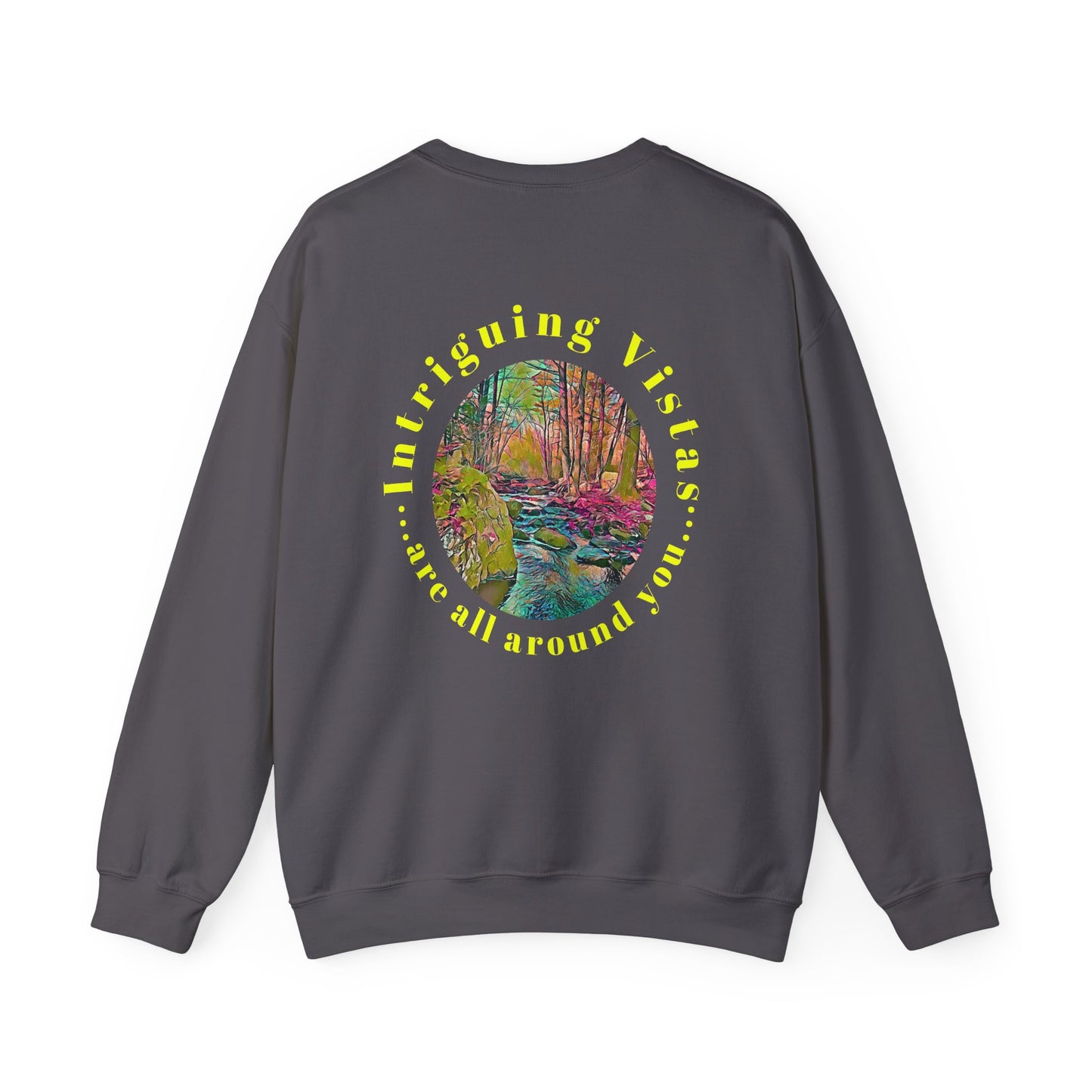 Gildan 18000 Unisex Adult Heavy Blend Crewneck Sweatshirt Available in Multiple Colors from the Scenery Series at Intriguing Vistas