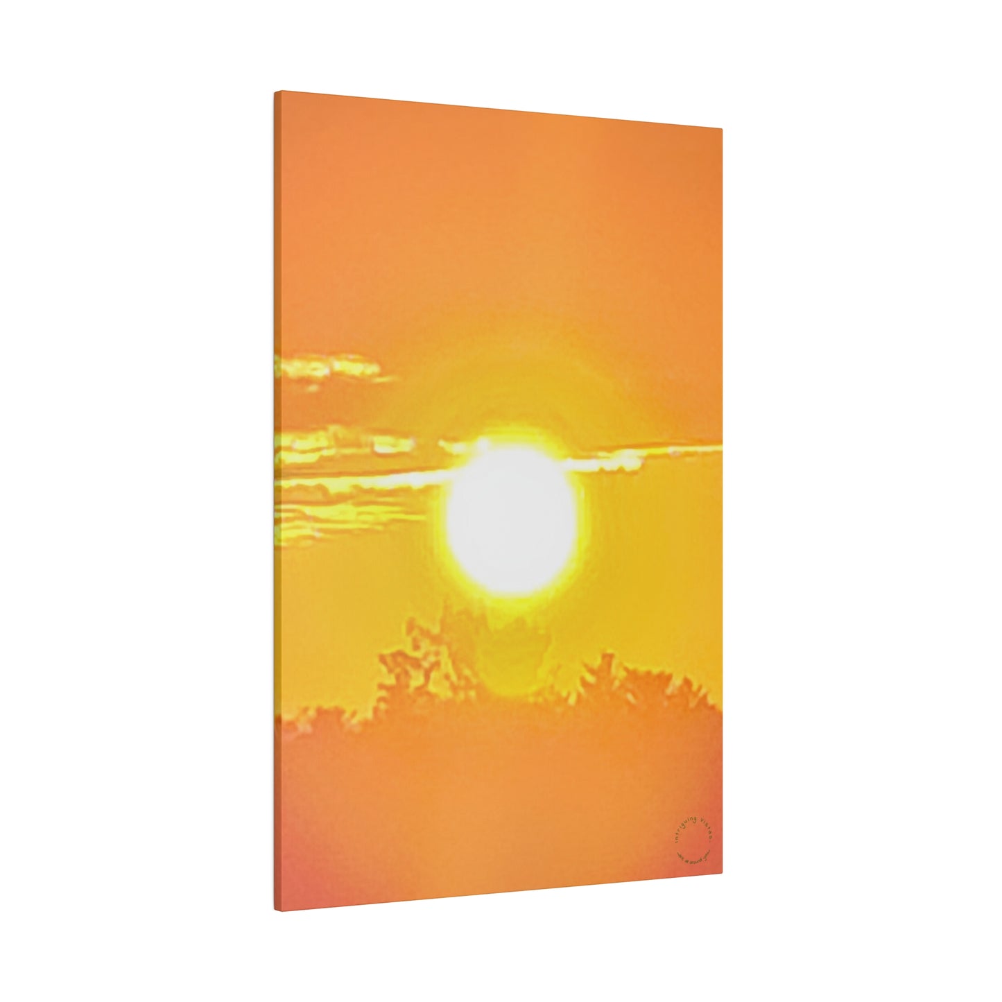 Intriguing Vistas™ Sunset Series Matte Canvas Print in 12 Portrait Sizes!!