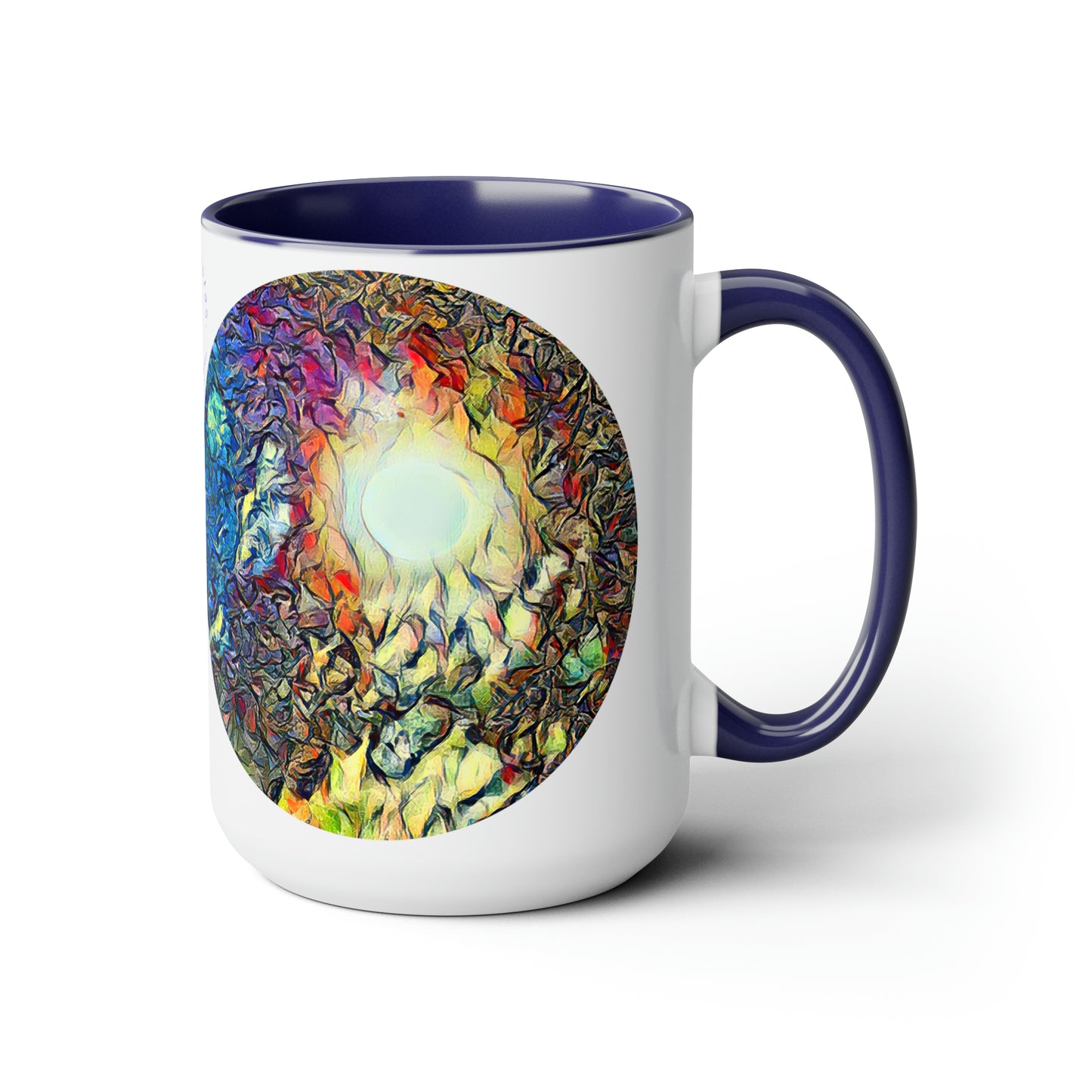 Intriguing Vistas™ Night Sky Series Two-Tone Coffee Mugs, 15oz