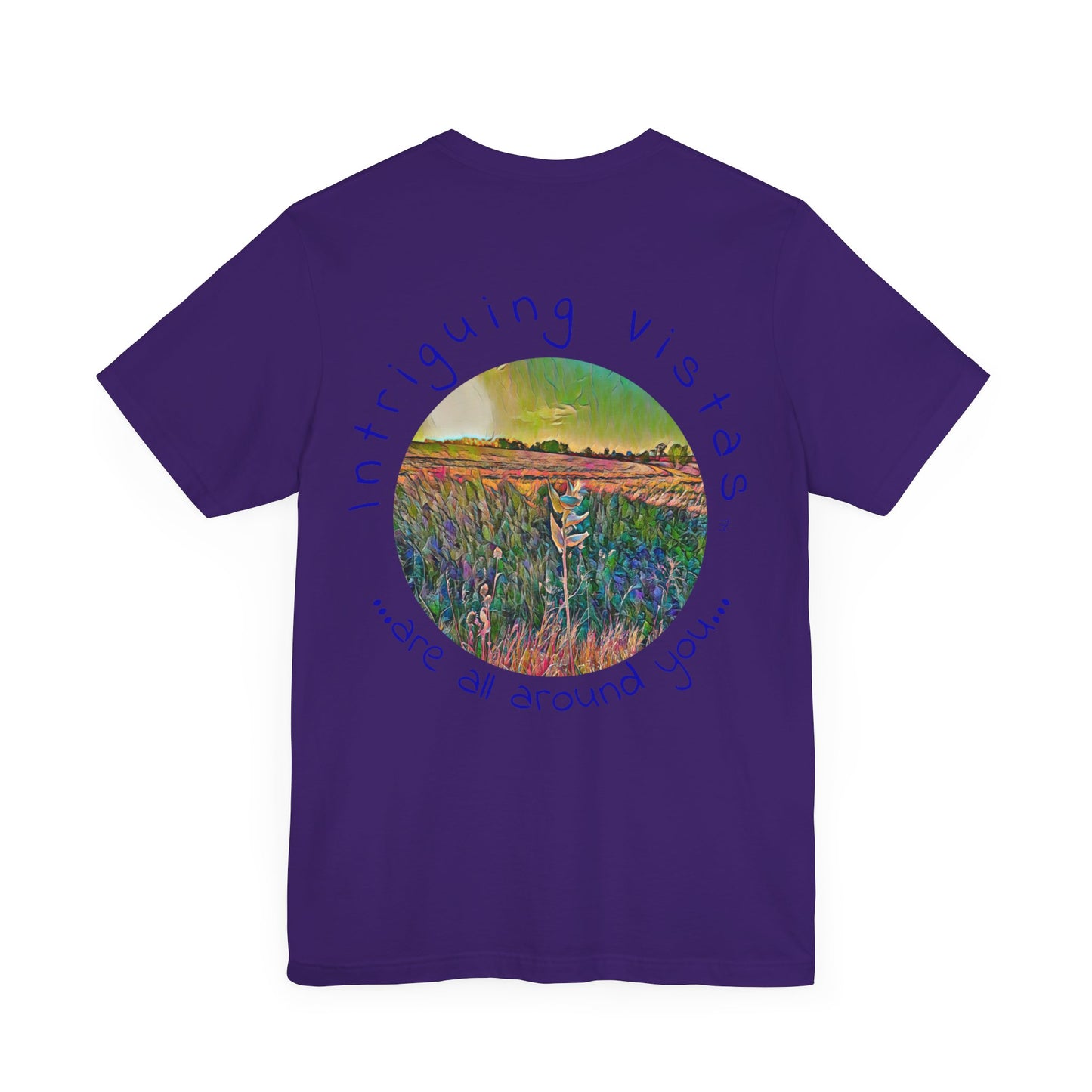 Intriguing Vistas™Scenery Series Unisex Jersey Short Sleeve Tee