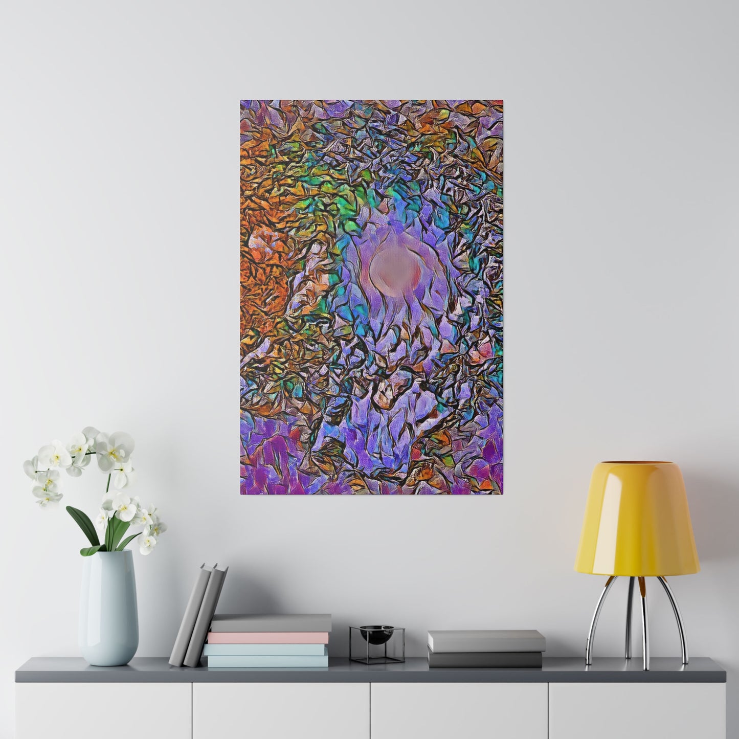 Canvas Print in Multiple Portrait Sizes from the Night Sky Series at Intriguing Vistas