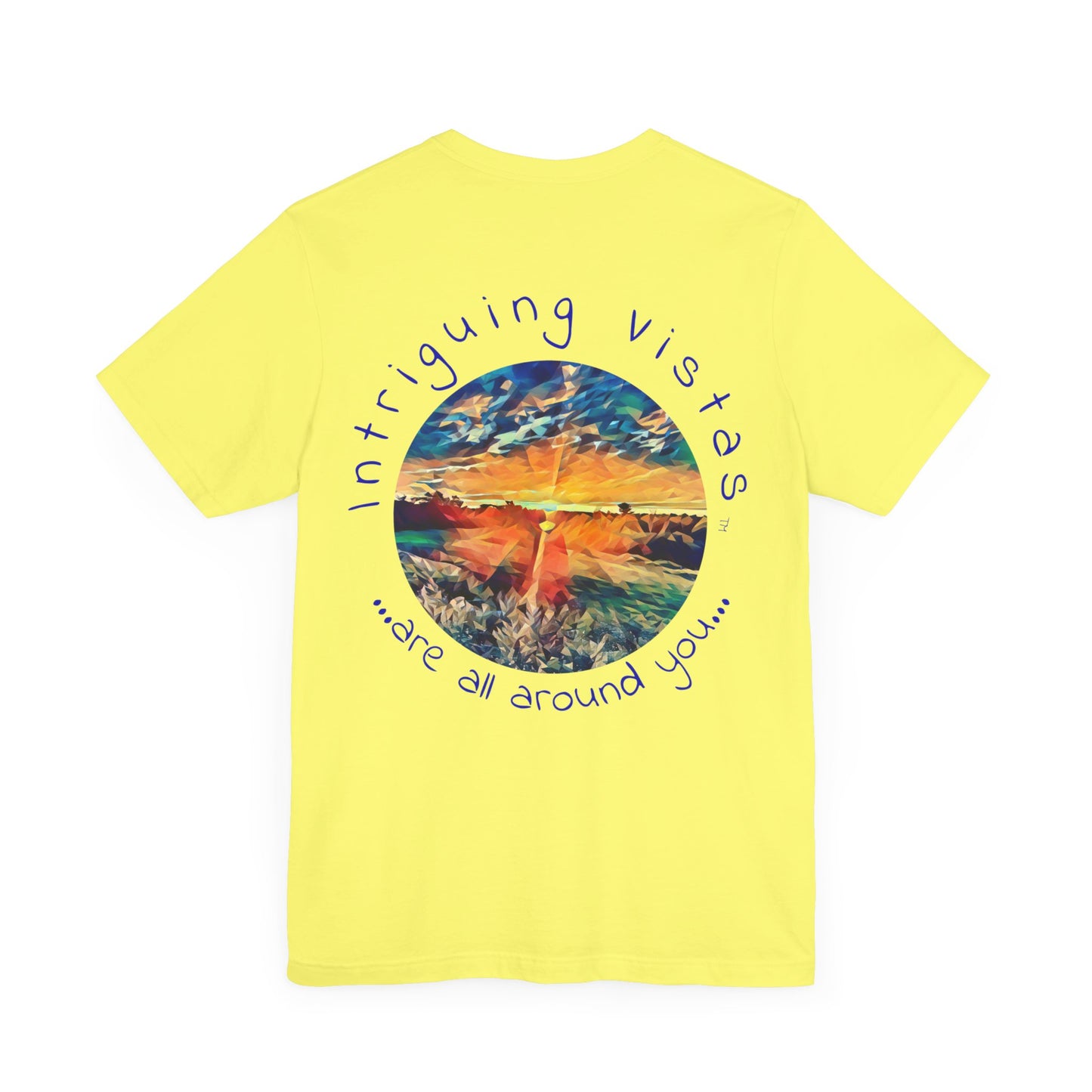 Intriguing Vistas™ Sunset Series Unisex Jersey Short Sleeve Tee