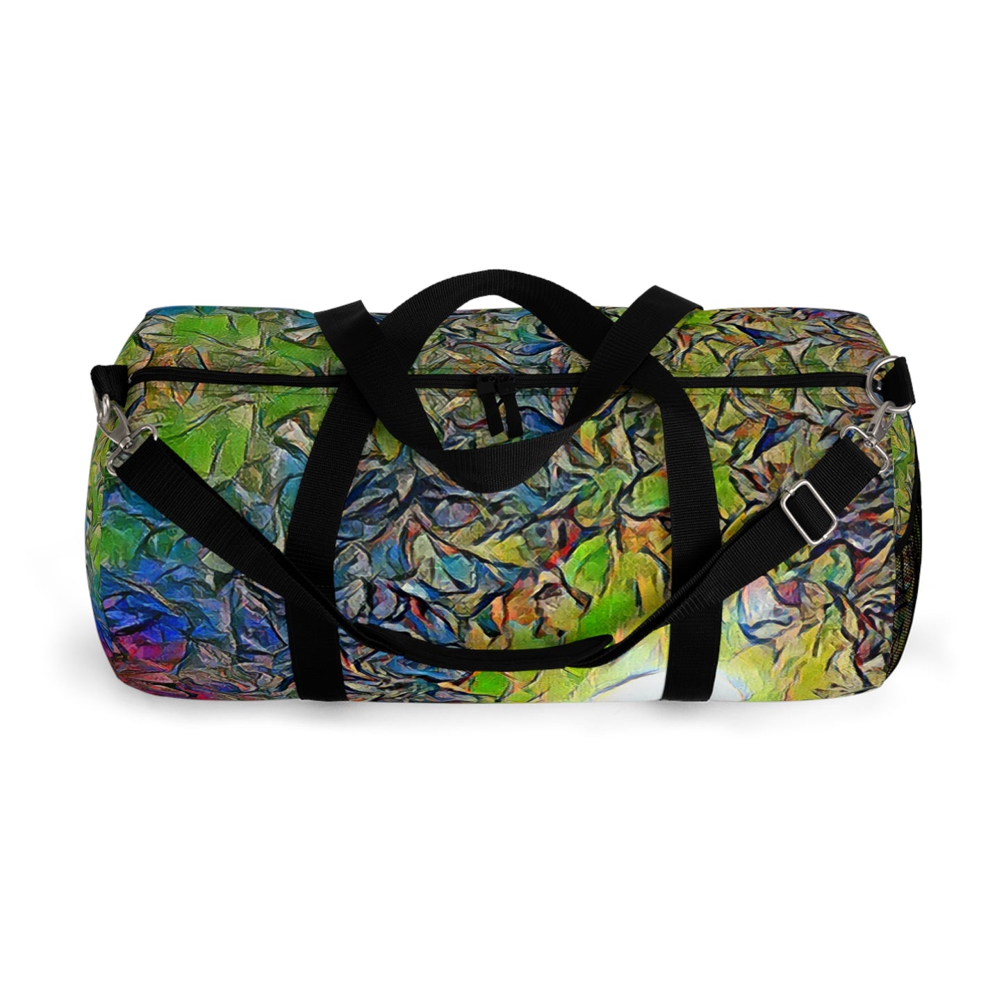 Custom Duffel Bag available in two sizes from the Night Sky Series at Intriguing Vistas