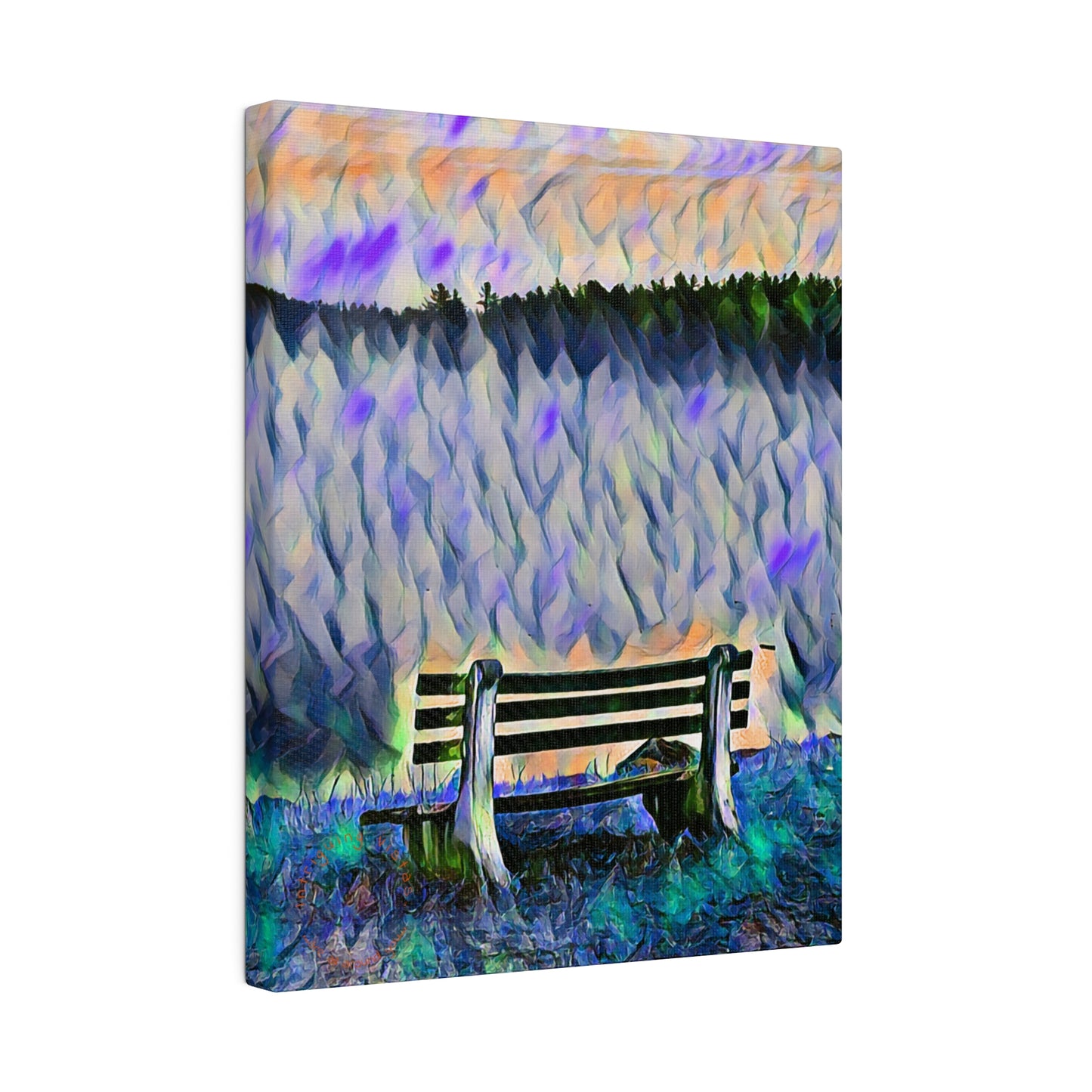 Intriguing Vistas™ Scenery Series Matte Canvas Print in 12 Portrait Sizes!!