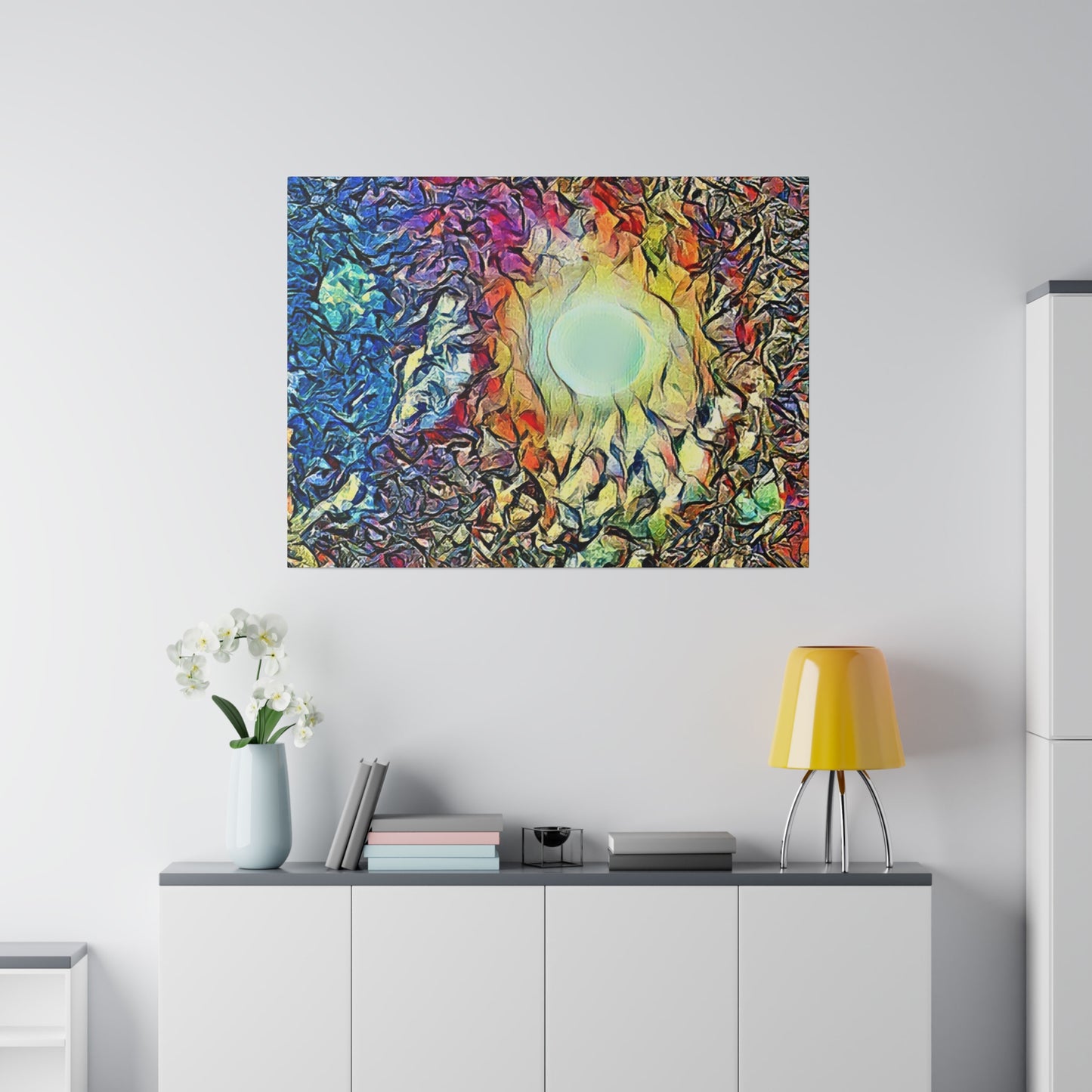 Canvas Art Print in Multiple Landscape Sizes from the Night Sky Series at Intriguing Vistas