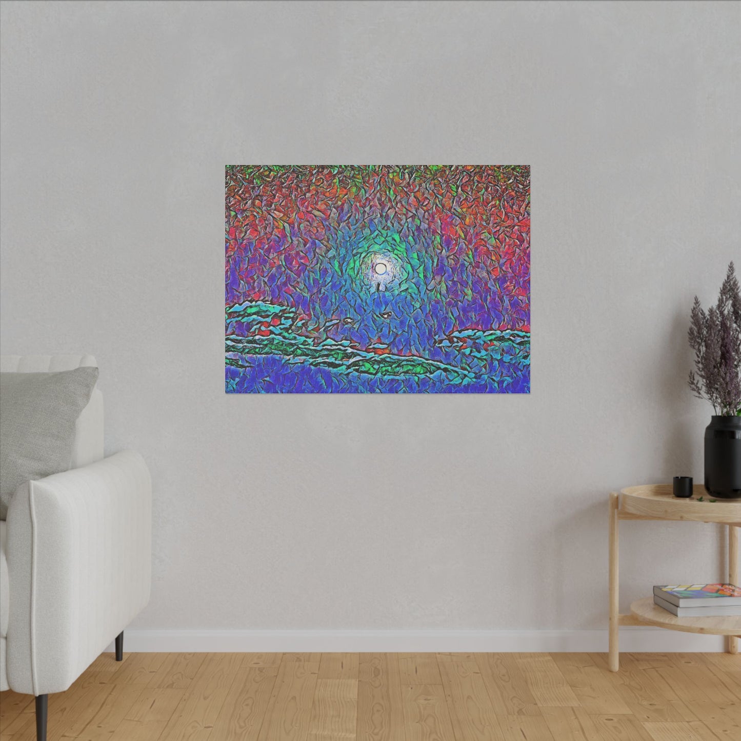 Canvas Print in Multiple Landscape Sizes from the Night Sky Series at Intriguing Vistas