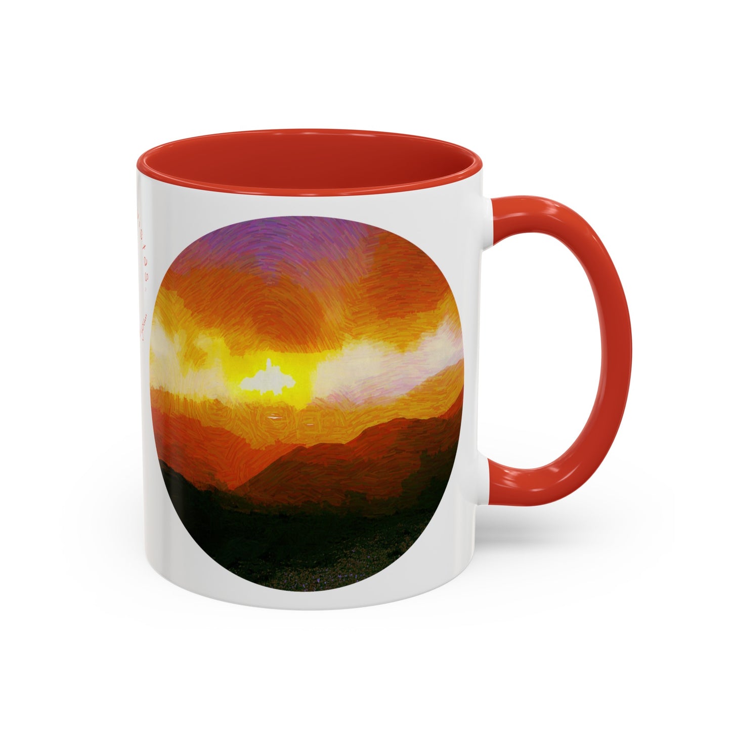 Intriguing Vistas™ Sunset Series Accent Coffee Mug, 11oz