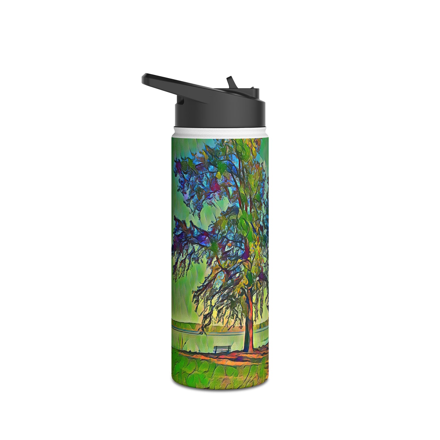 Intriguing Vistas™Scenery Series Stainless Steel Water Bottle, Standard Lid