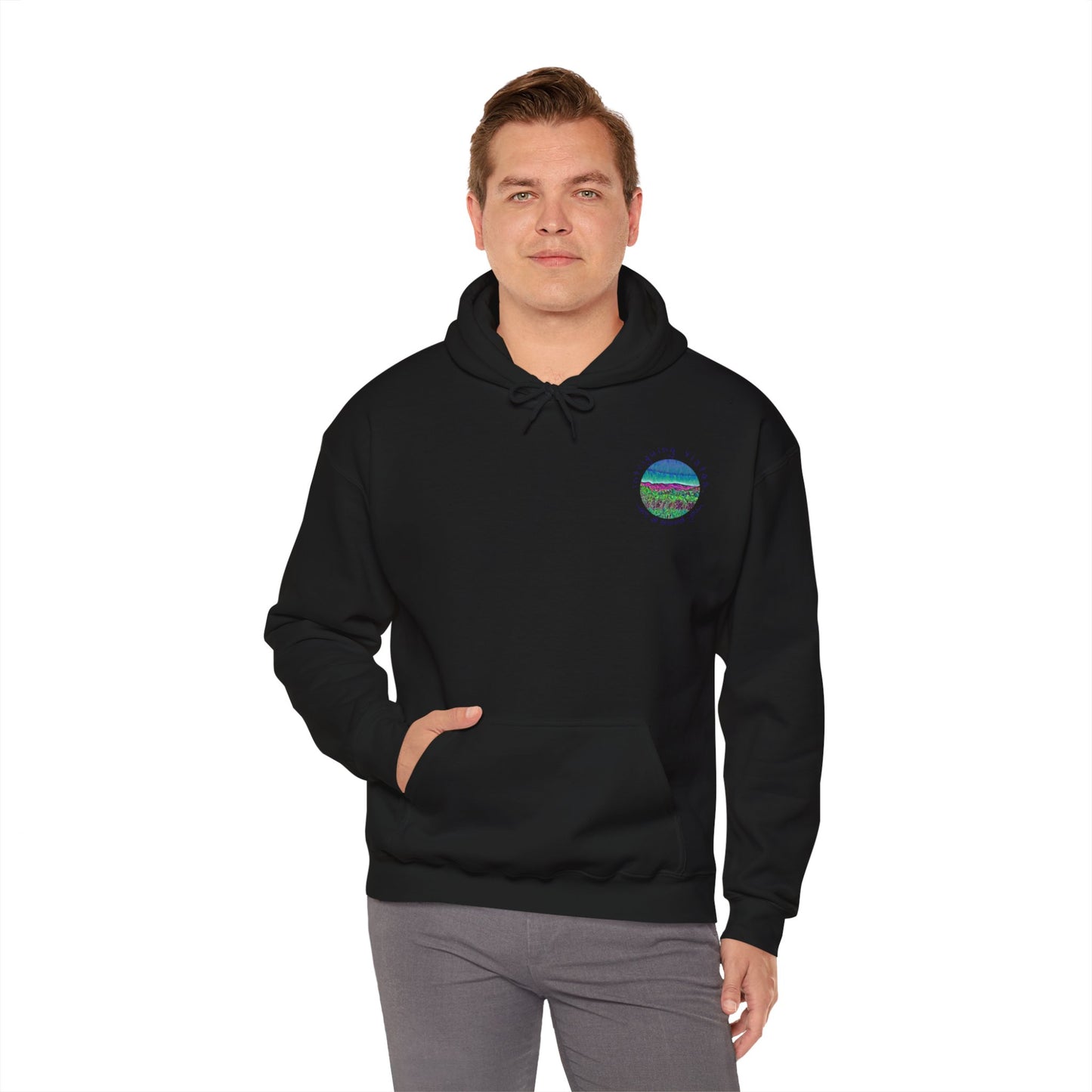 Intriguing Vistas™ Scenery Series Unisex Heavy Blend™ Hooded Sweatshirt