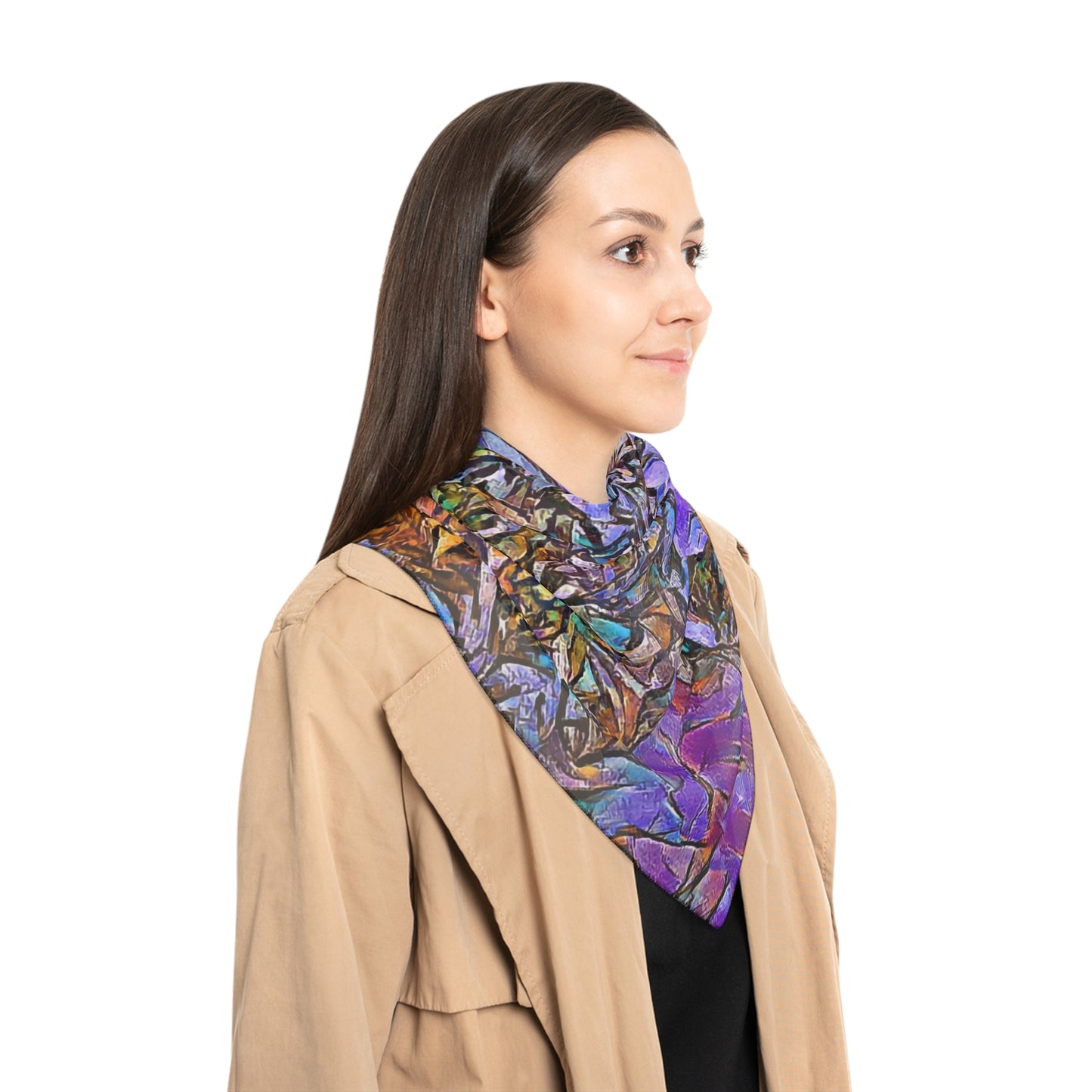 Custom Designed Scarf Available In Two Sizes From The Night Sky Series at Intriguing Vistas