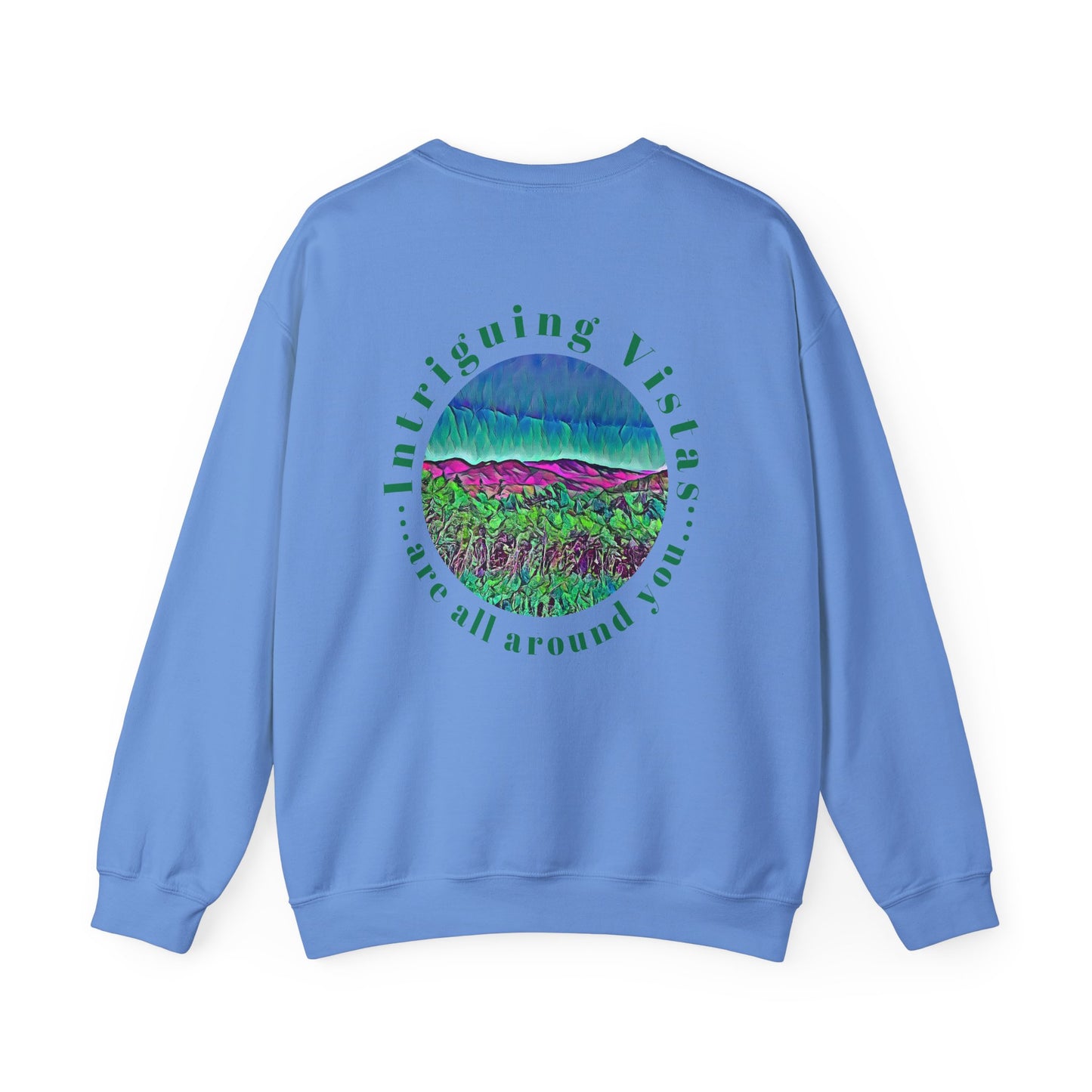 Gildan 18000 Unisex Adult Heavy Blend Crewneck Sweatshirt Available in Multiple Colors from the Scenery Series at Intriguing Vistas