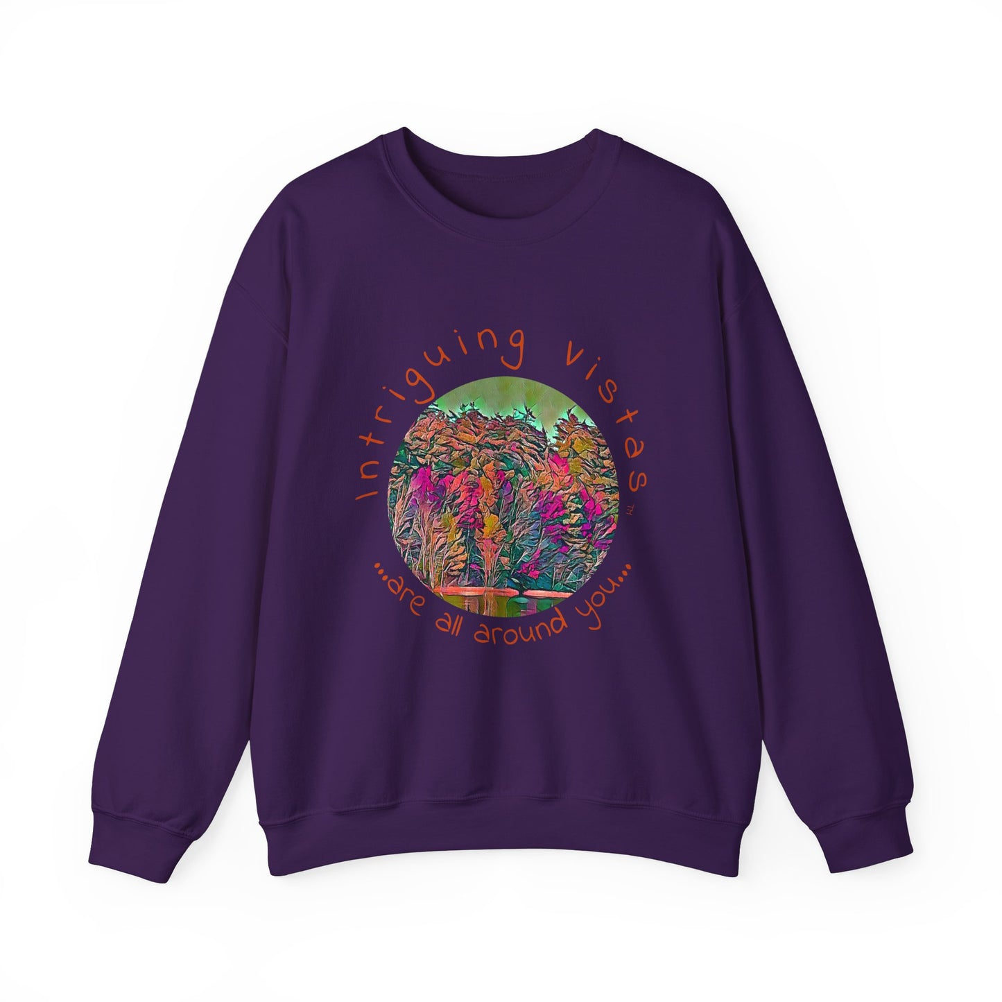 Gildan 18000 Unisex Adult Heavy Blend Crewneck Sweatshirt from the Scenery Series at Intriguing Vistas