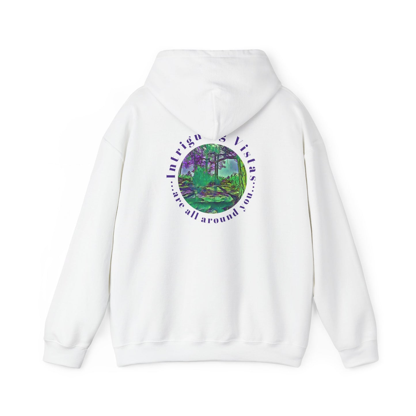 Gildan 18500 Unisex Adult Heavy Blend Crewneck Hooded Sweatshirt from the Scenery Series at Intriguing Vistas