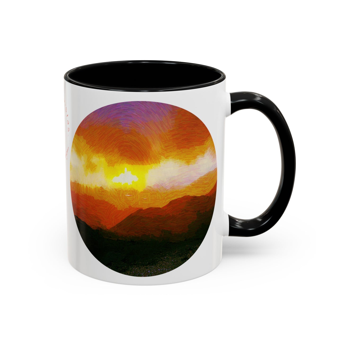 Intriguing Vistas™ Sunset Series Accent Coffee Mug, 11oz