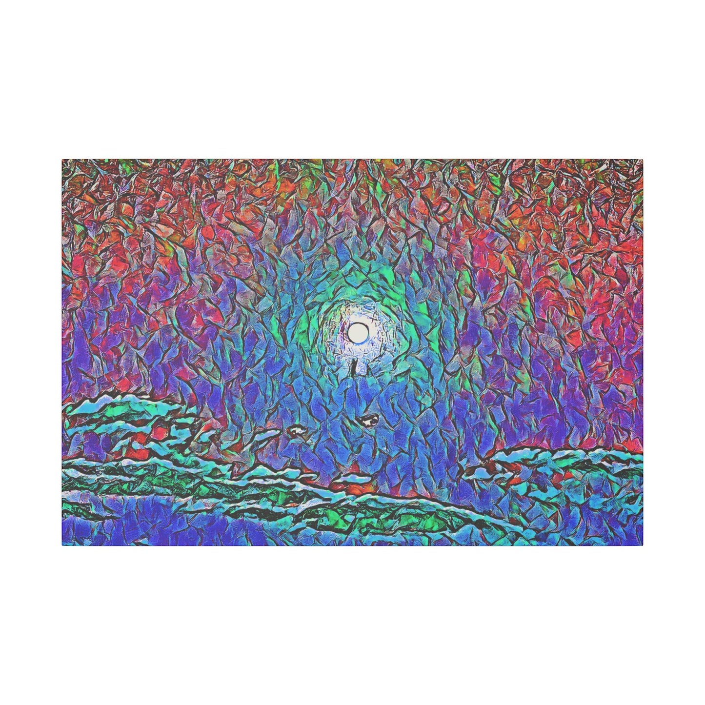 Canvas Print in Multiple Landscape Sizes from the Night Sky Series at Intriguing Vistas