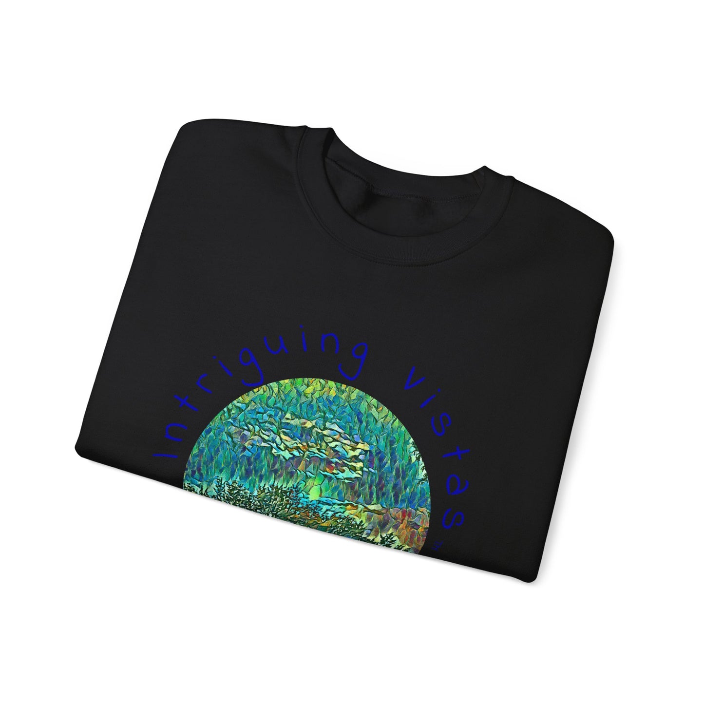 Gildan 18000 Unisex Adult Heavy Blend Crewneck Sweatshirt from the Night Sky Series at Intriguing Vistas