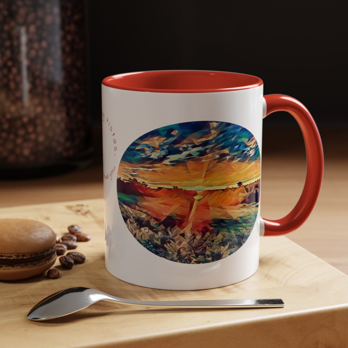 Intriguing Vistas™ Sunset Series Accent Coffee Mug, 11oz