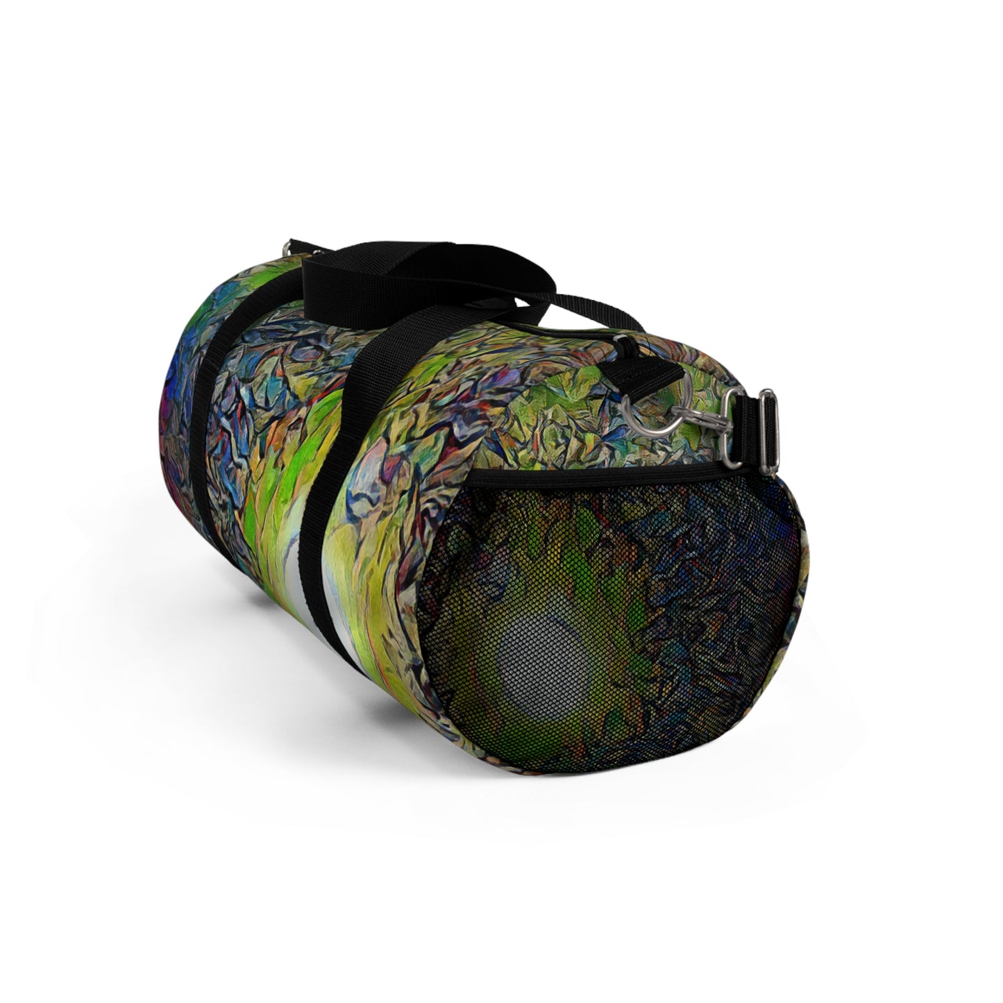 Custom Duffel Bag available in two sizes from the Night Sky Series at Intriguing Vistas