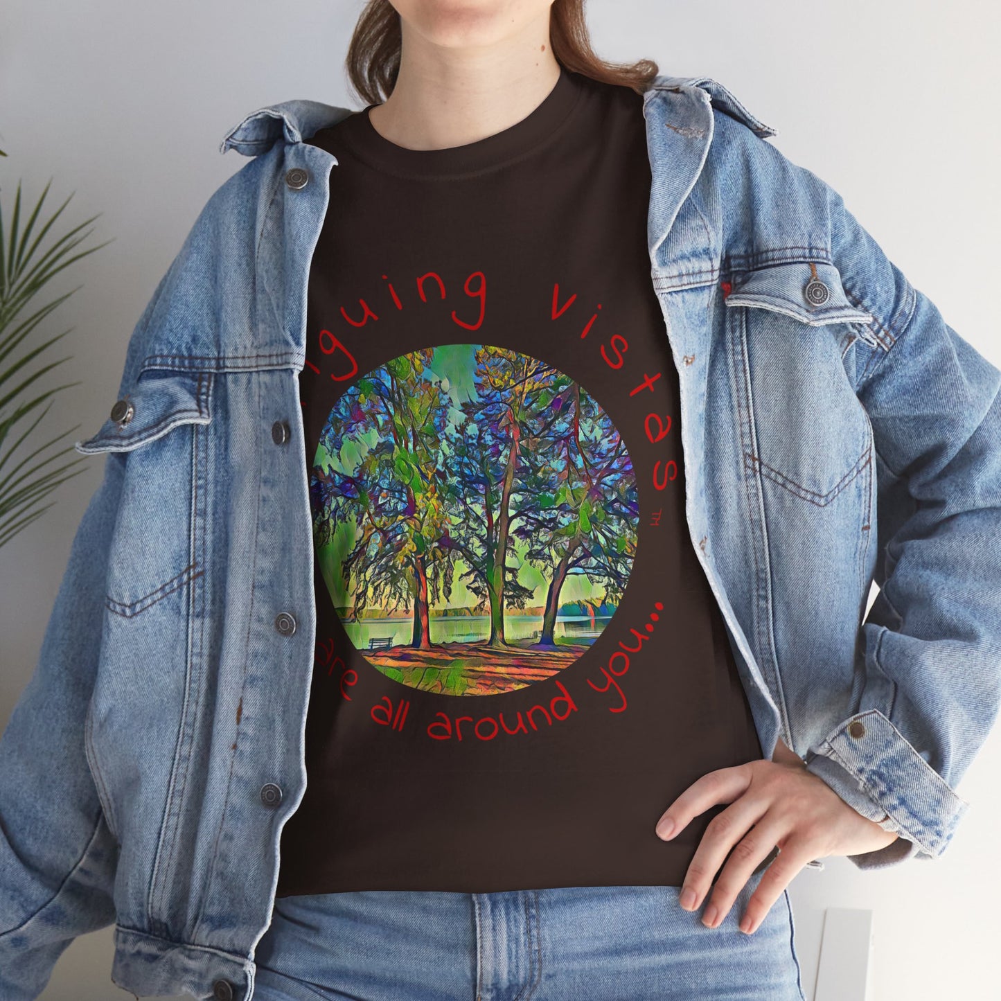 Intriguing Vistas™ Scenery Series Unisex Heavy Cotton Tee