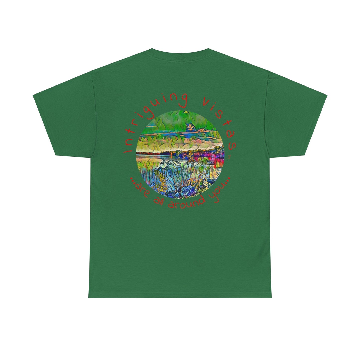 Intriguing Vistas™ Scenery Series Unisex Heavy Cotton Tee