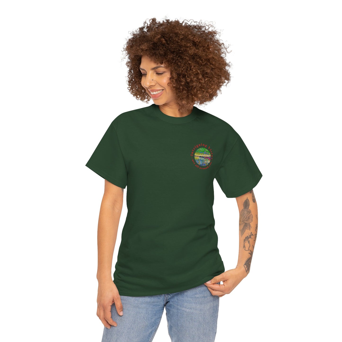 Gildan 5000 Unisex Adult Heavy Cotton Tee Available In Multiple Colors from the Scenery Series at Intriguing Vistas