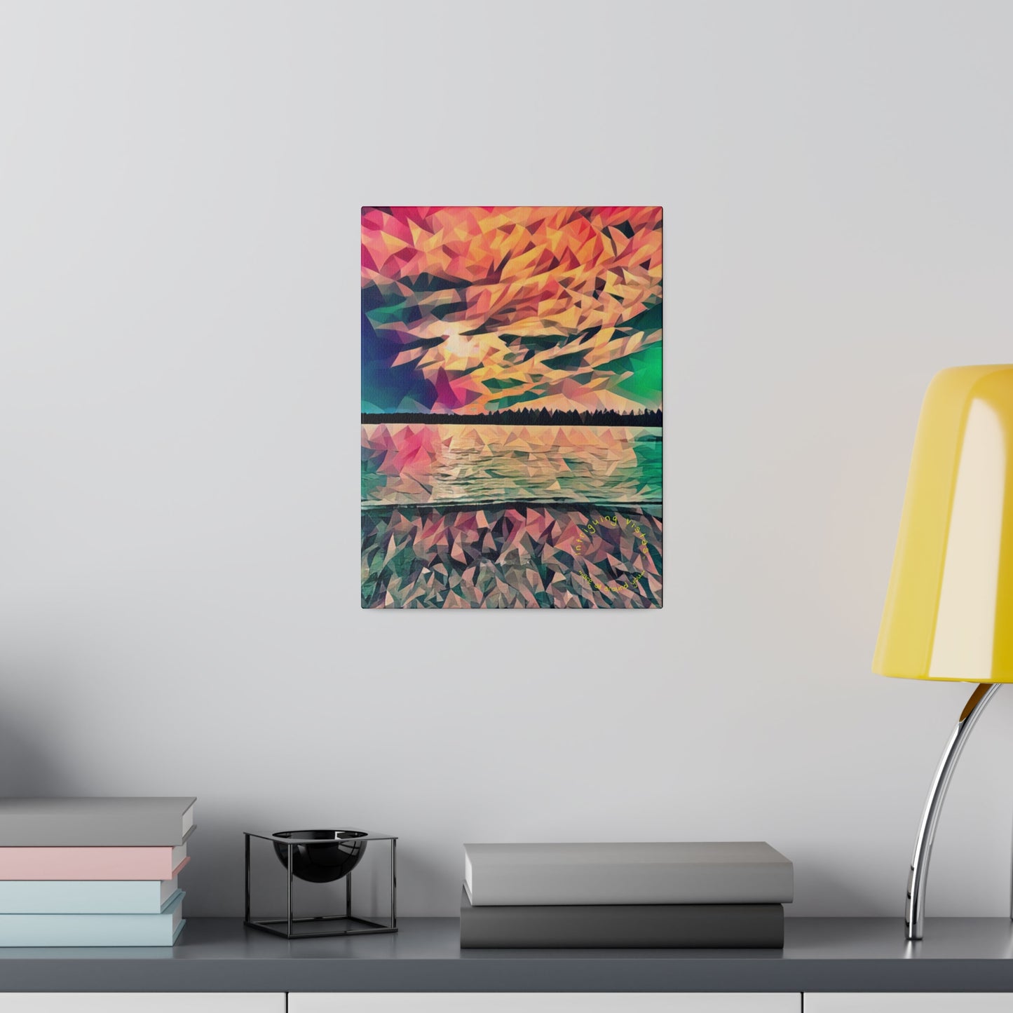 Intriguing Vistas™ Sunset Series Matte Canvas Print in 12 Portrait Sizes!!