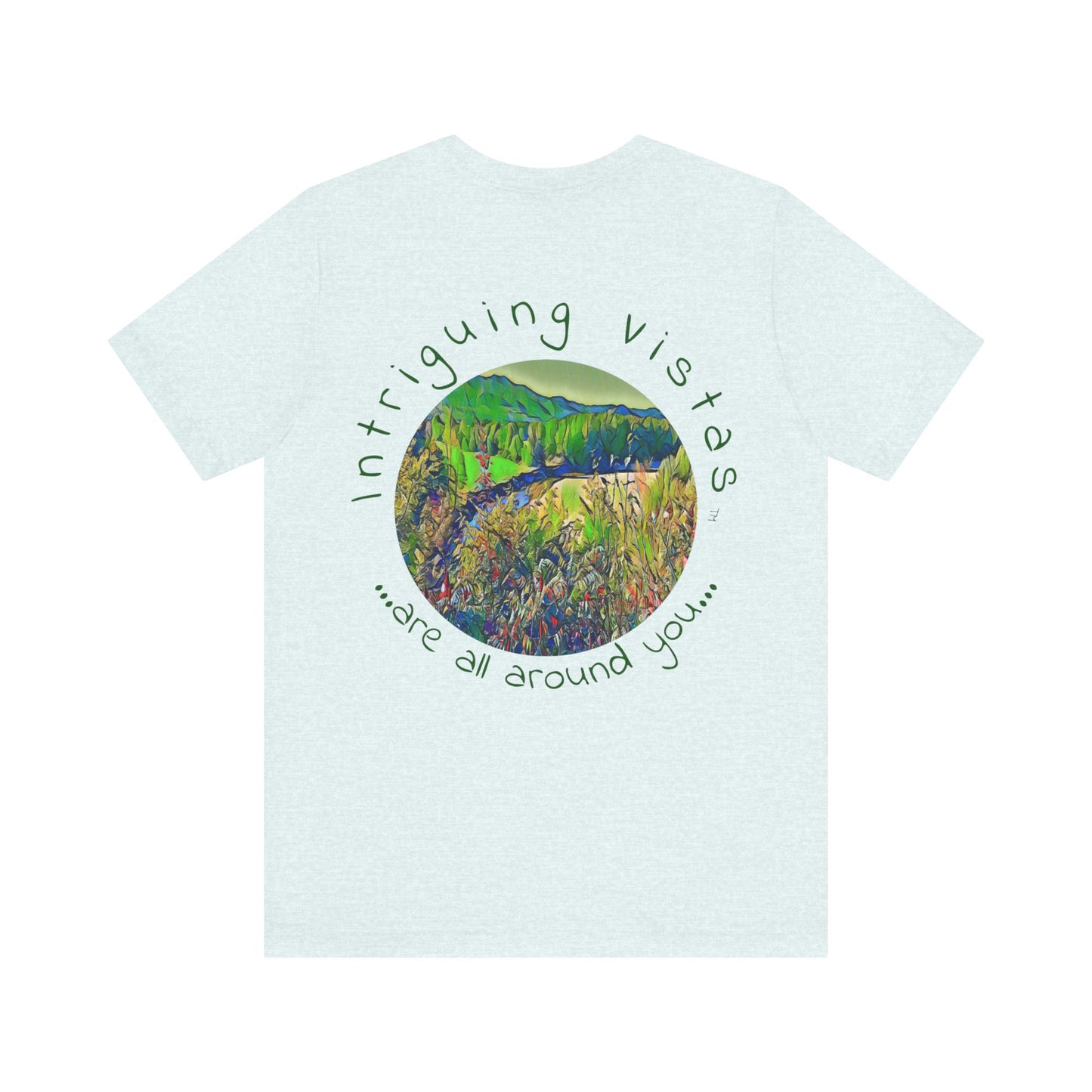 Intriguing Vistas™ Scenery Series Unisex Jersey Short Sleeve Tee