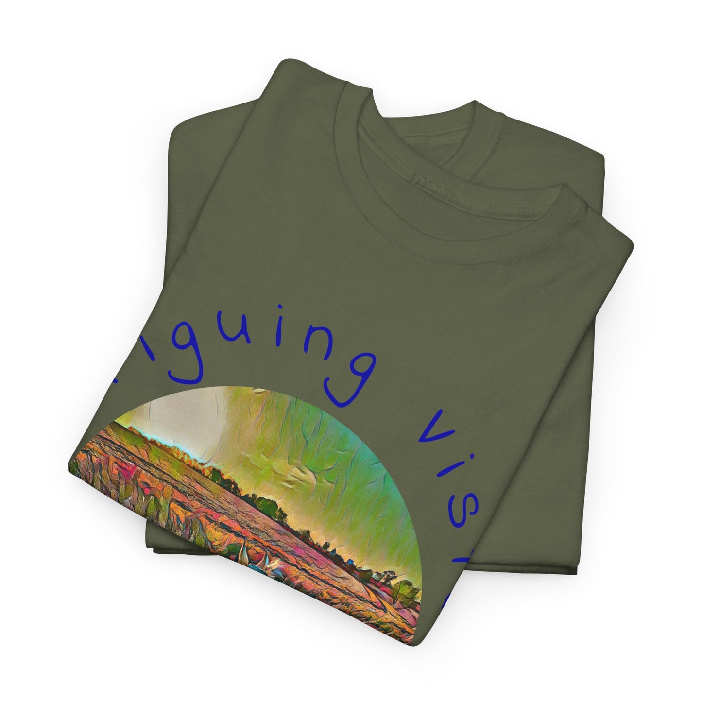 Intriguing Vistas™ Scenery Series Unisex Heavy Cotton Tee