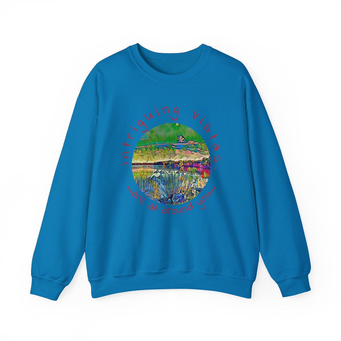 Gildan 18000 Unisex Adult Heavy Blend Crewneck Sweatshirt from the Scenery Series at Intriguing Vistas