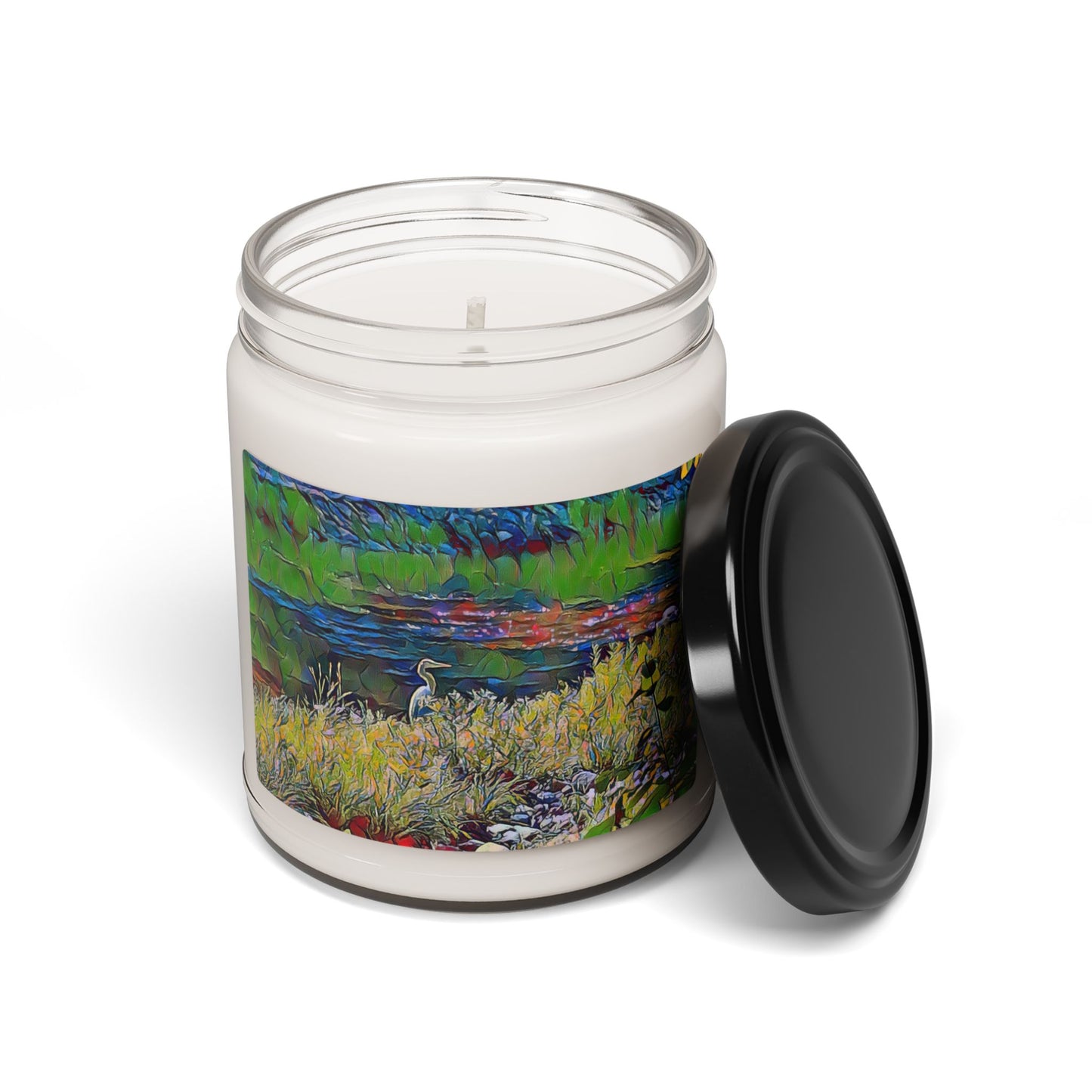 Custom Printed Candle available in five scents from the Wildlife Series at Intriguing Vistas