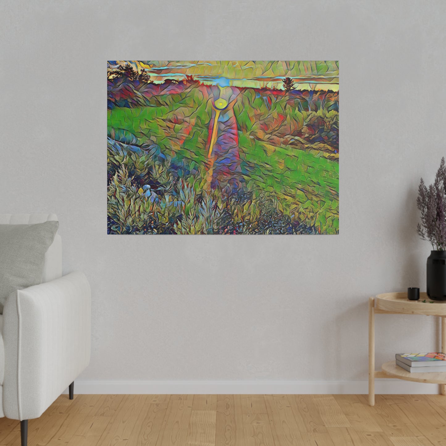 Canvas Art Print in Multiple Landscape Sizes from the Sunset Series at Intriguing Vistas