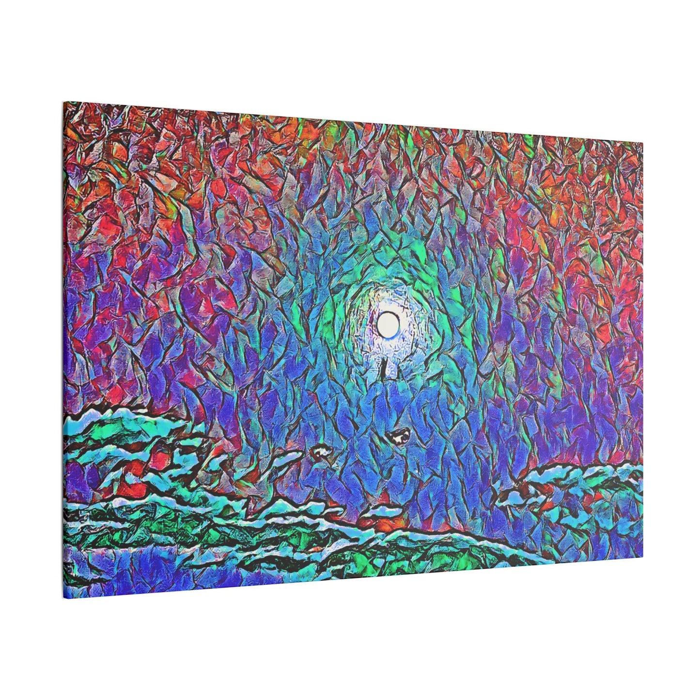 Canvas Print in Multiple Landscape Sizes from the Night Sky Series at Intriguing Vistas